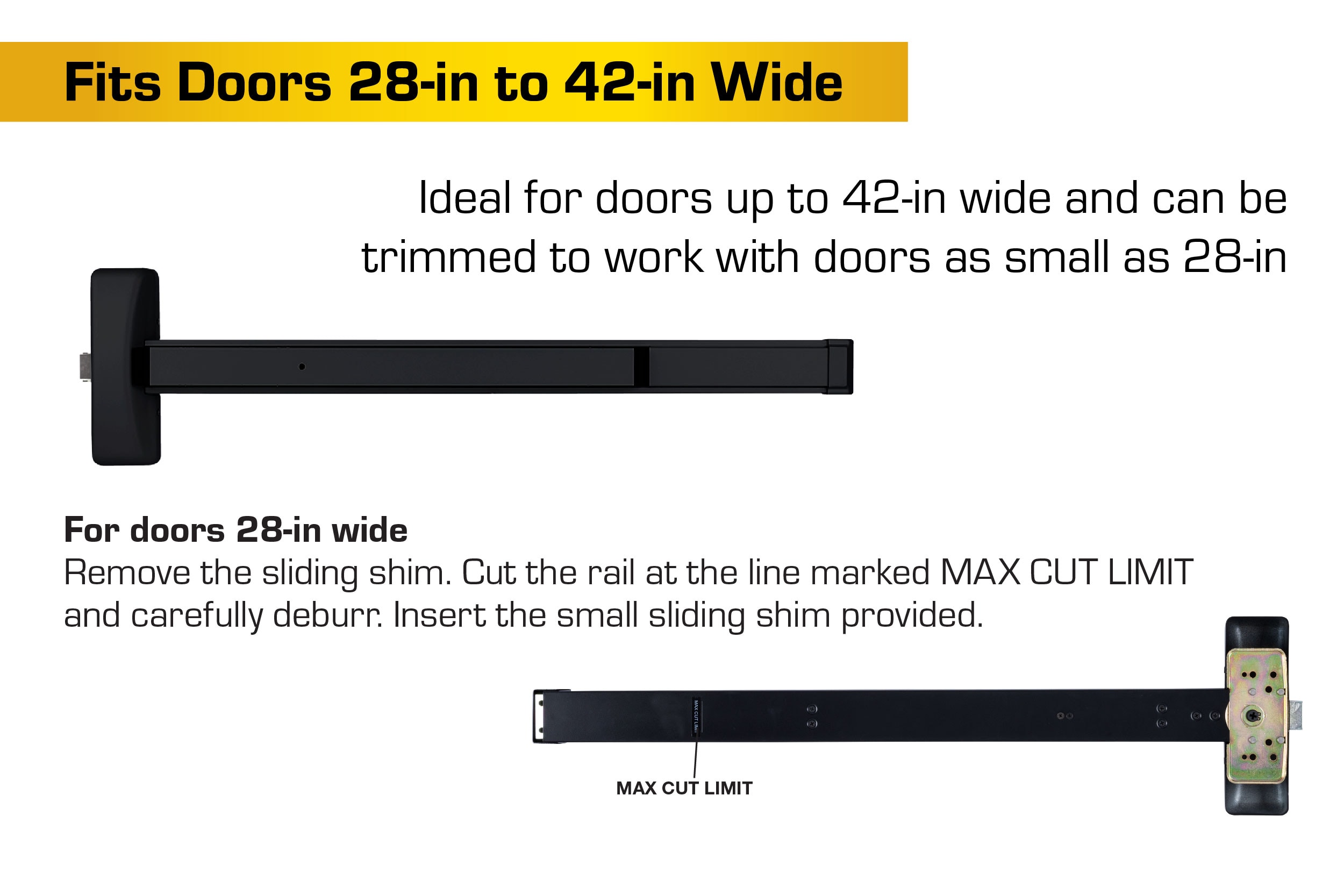 BRINKS COMMERCIAL BC41015 Door-Exit-Bars - View #4