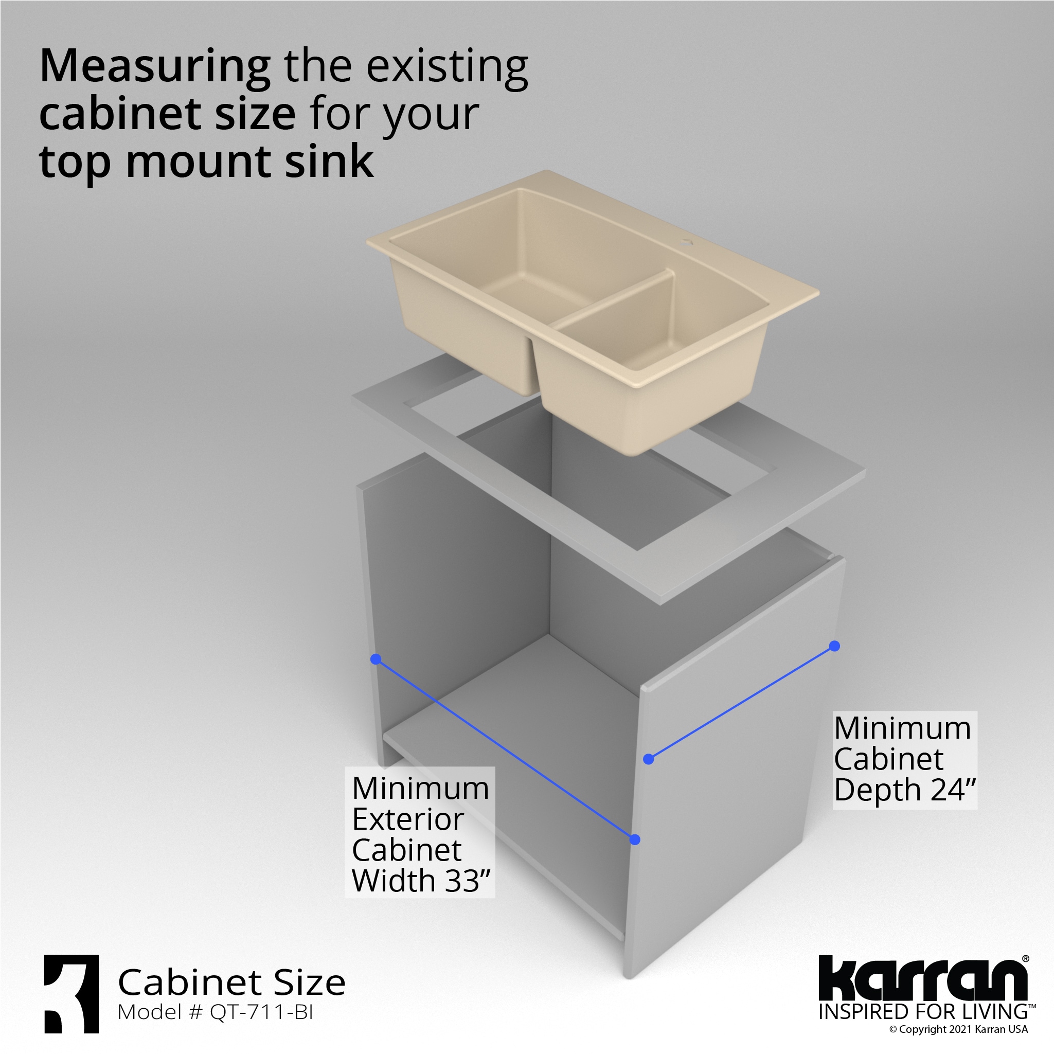 Karran QT-711-BI Kitchen-Sinks - View #10