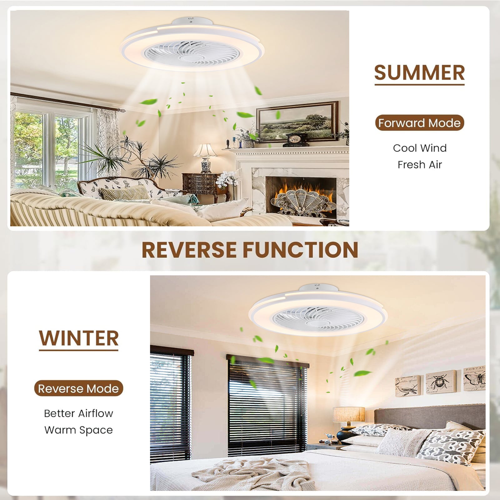 Oukaning HG-HCXLST-4162-US Ceiling-Fans - View #2