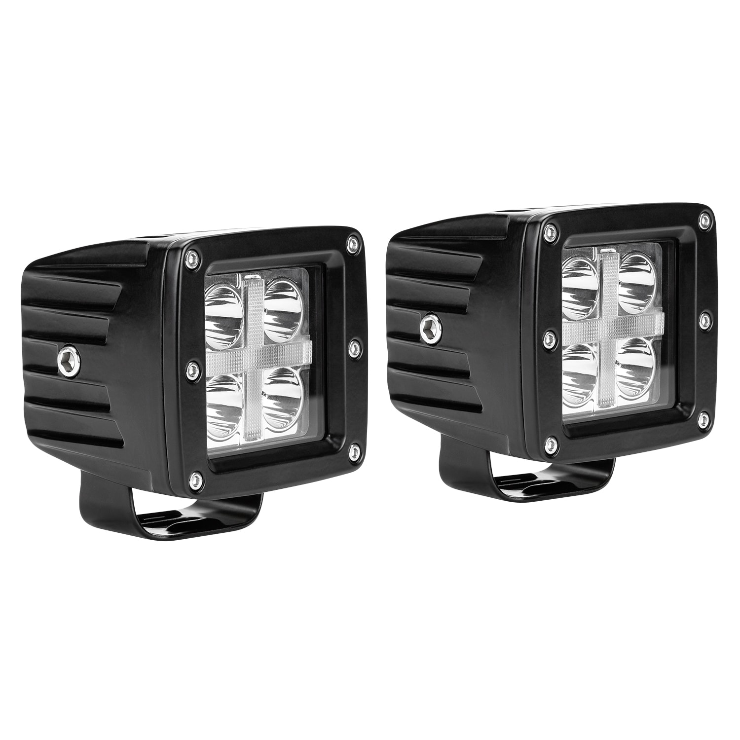 Bully 3in Off Road LED Lighting Kit with Harness in the