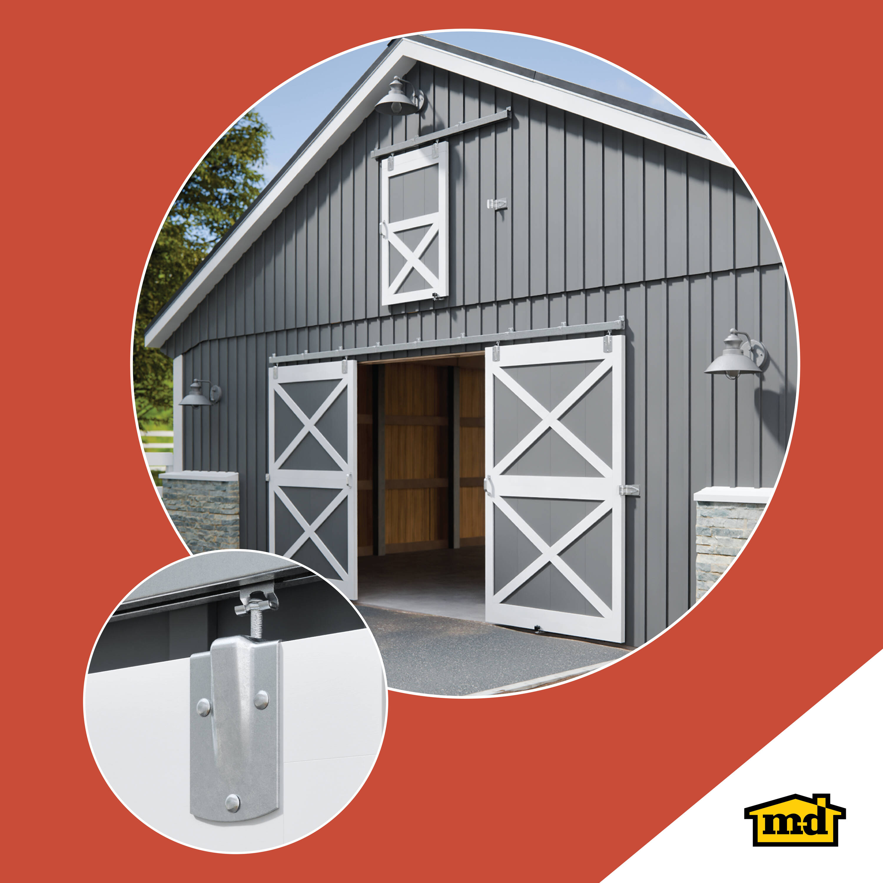M-D 45234 Barn-Door-Roller-Kits - View #3