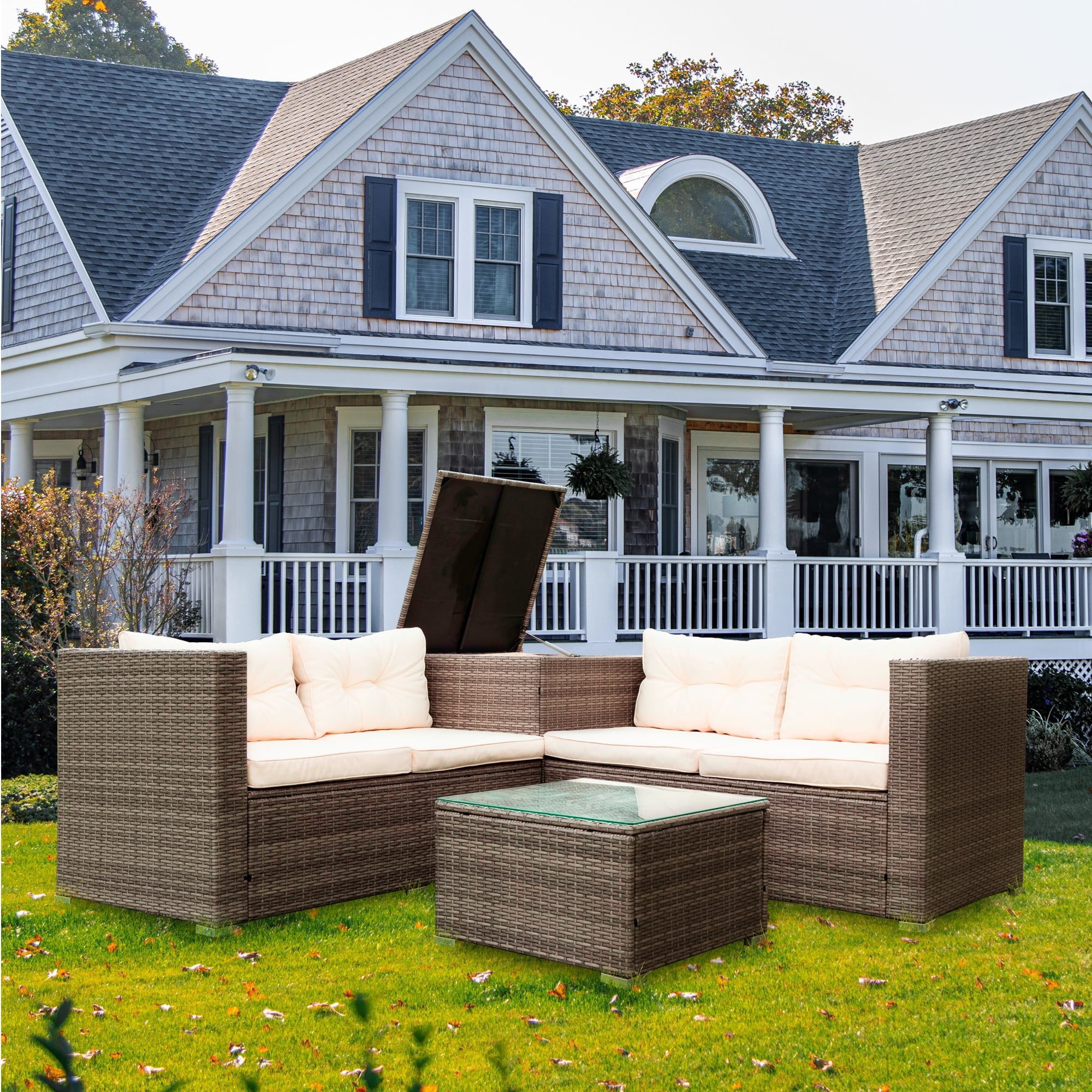 ModernLuxe L-W329S00033 Patio-Sofas-Daybeds - View #2