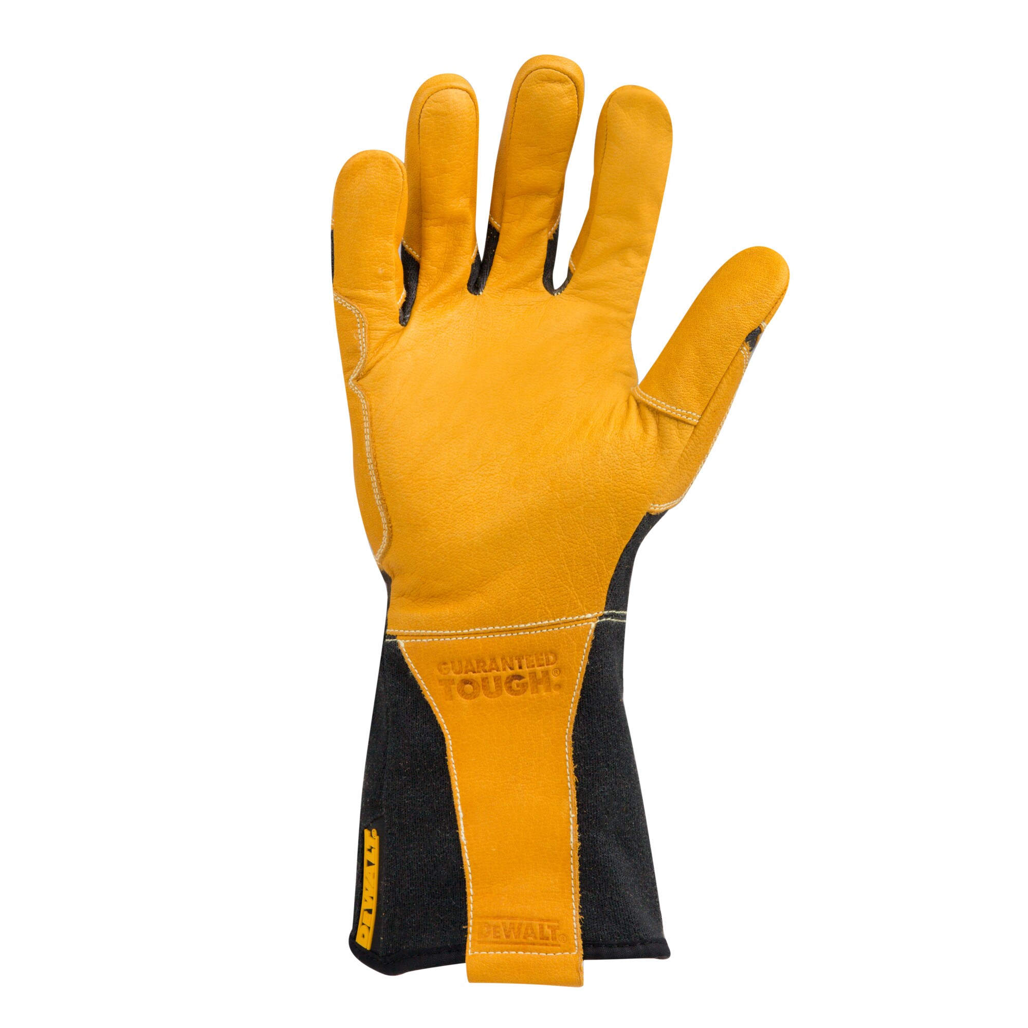 DEWALT Black Tan Small Welding Gloves in the Welding Apparel