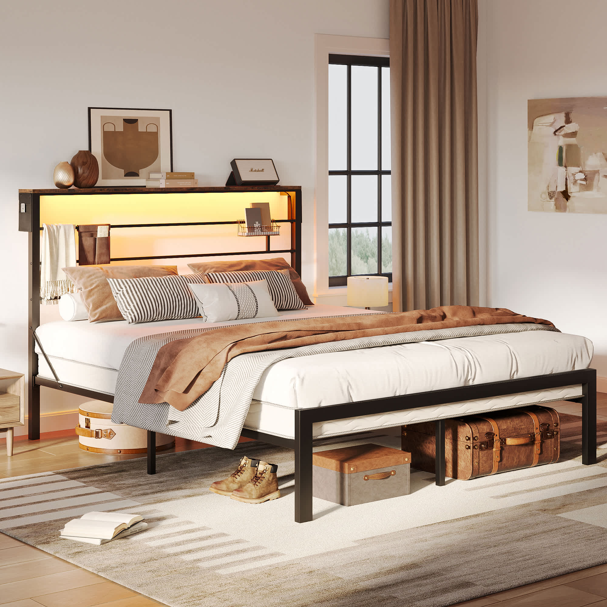 Bestier LOW-B700837S-XZBK beds - View #2
