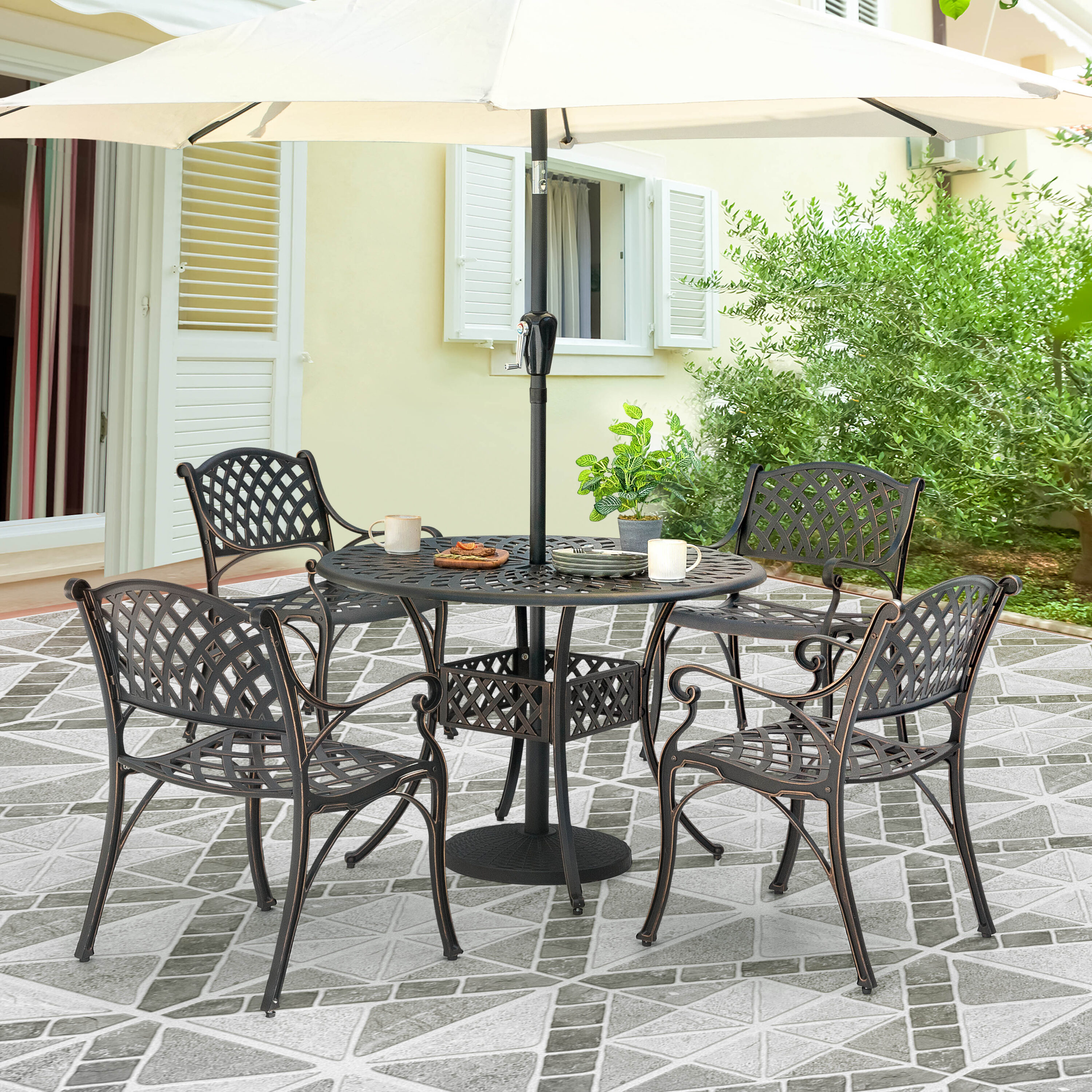 Nuu Garden SCD002-01A Patio-Dining-Sets - View #13