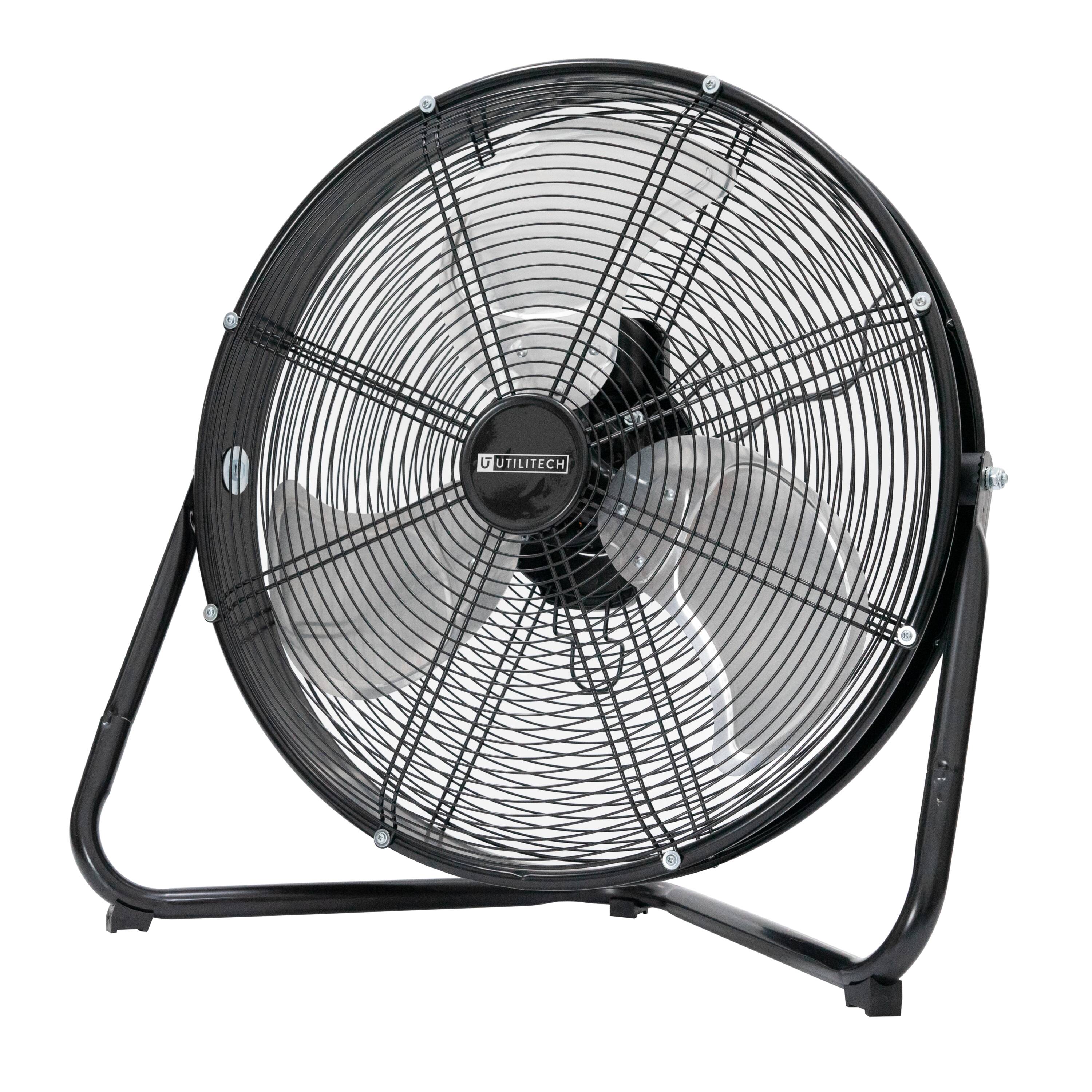 Utilitech 36-in 3-Speed Indoor Black Oscillating Tower Fan with Remote in  the Portable Fans department at
