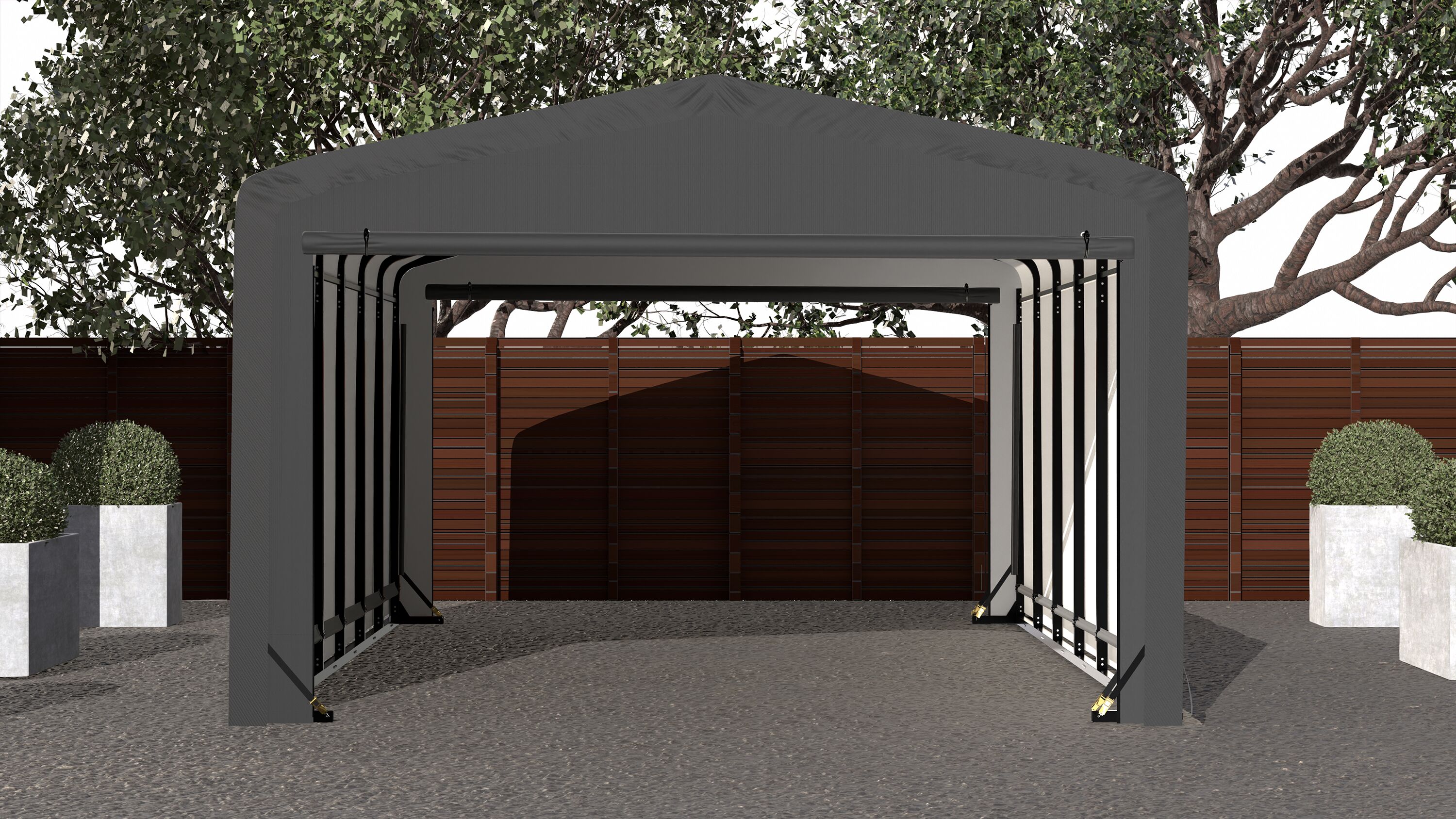 ShelterLogic SQAACC0103C01202708 Garage-Buildings - View #2