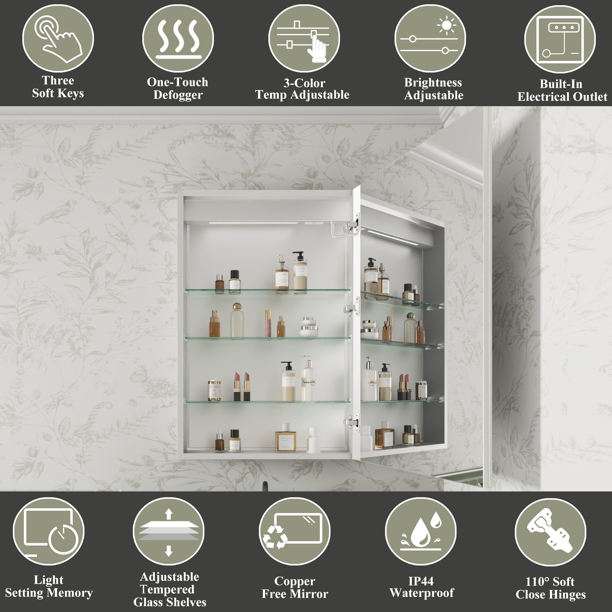 ExBrite 1230XD2430V3R Bathroom-Medicine-Cabinets - View #4
