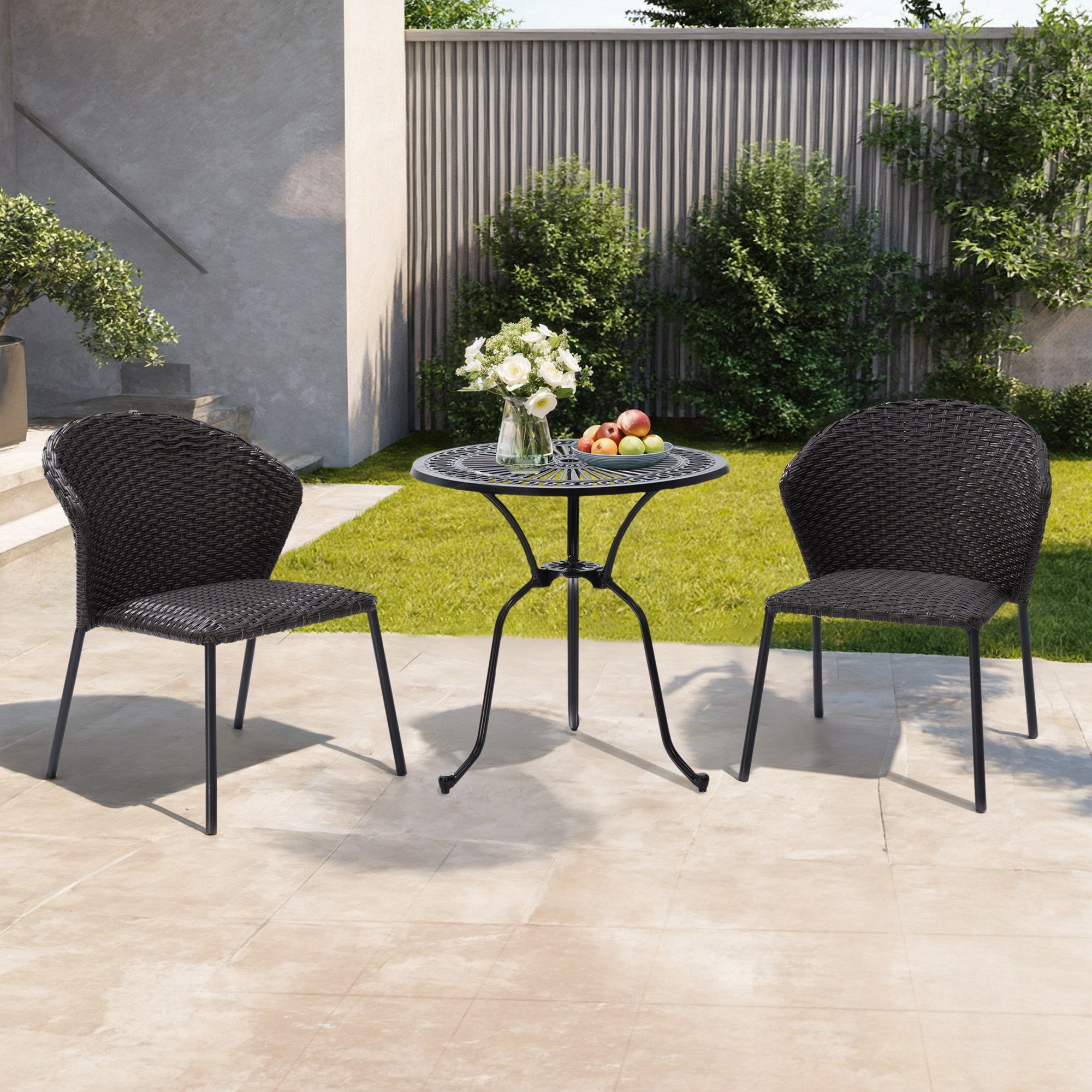 Crestlive Products CL-DC207BRN-2 Patio-Chairs - View #7