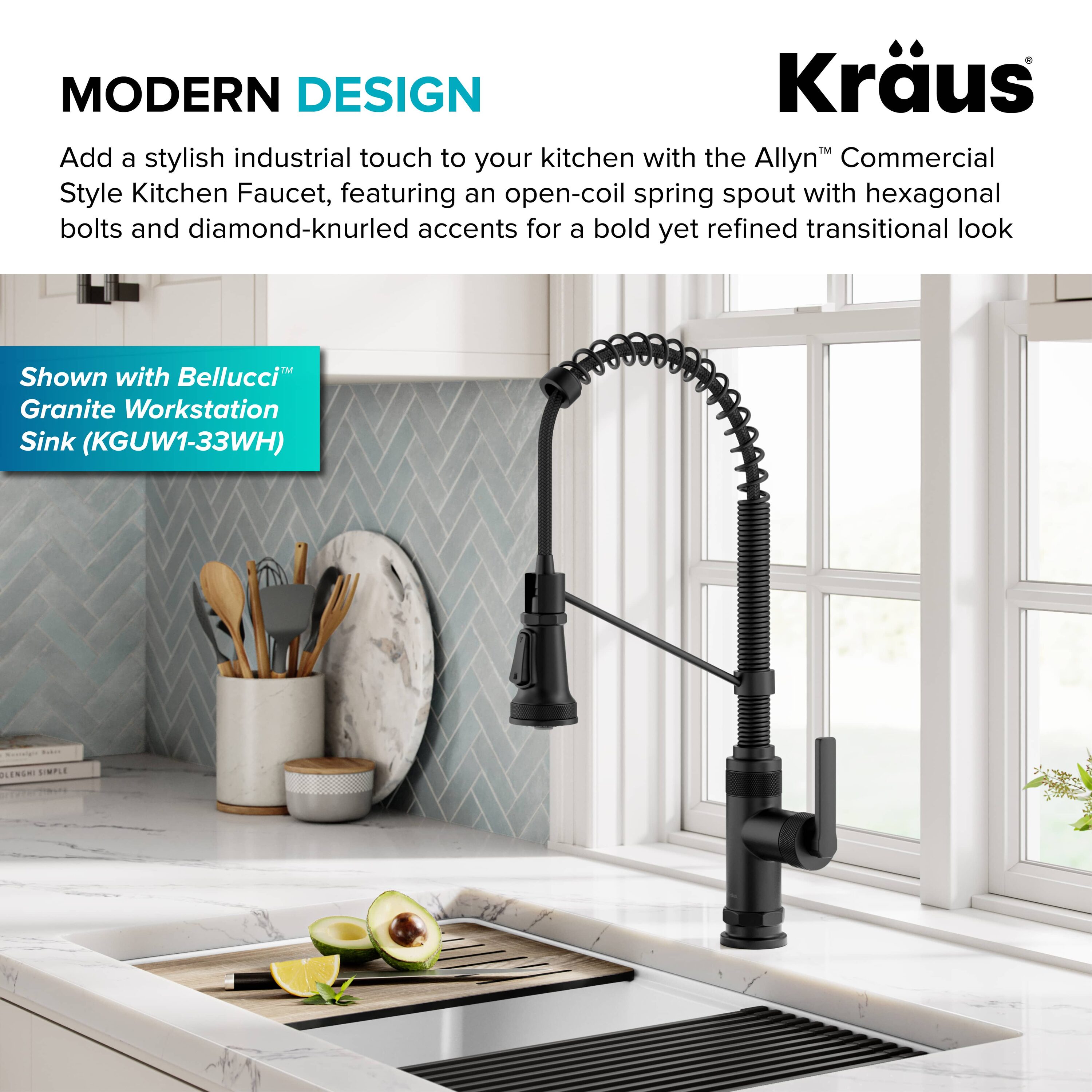 Kraus KPF-4110MB Kitchen-Faucets - View #4