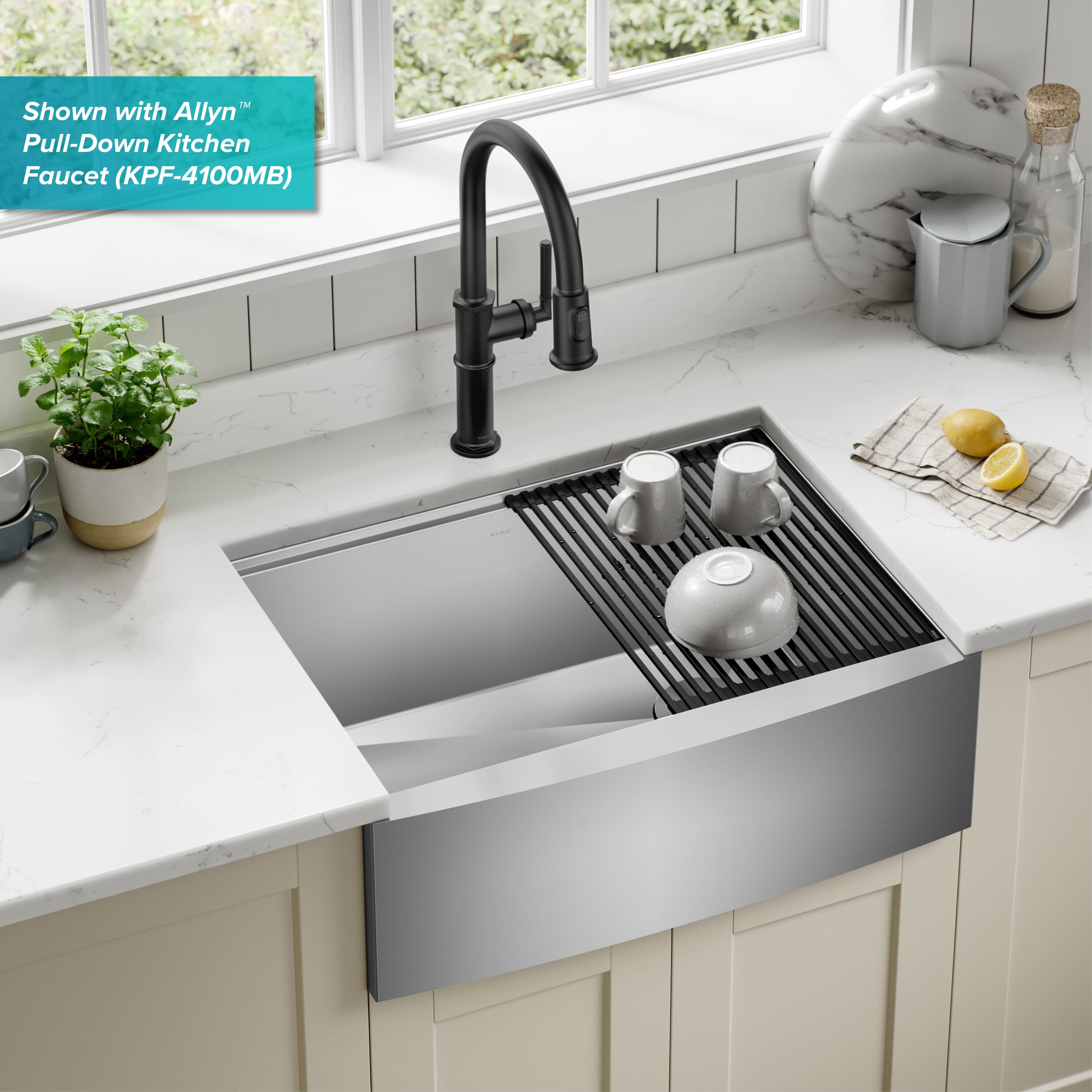 Kraus KWF210-27 Kitchen-Sinks - View #2