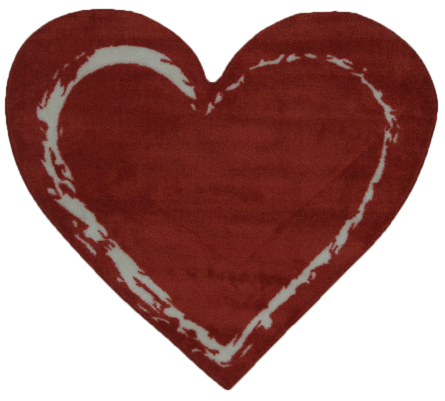 Fun Rugs FTS-057 3539 Fun Time Shape 3 x 3 Red Irregular Indoor Area Rug
