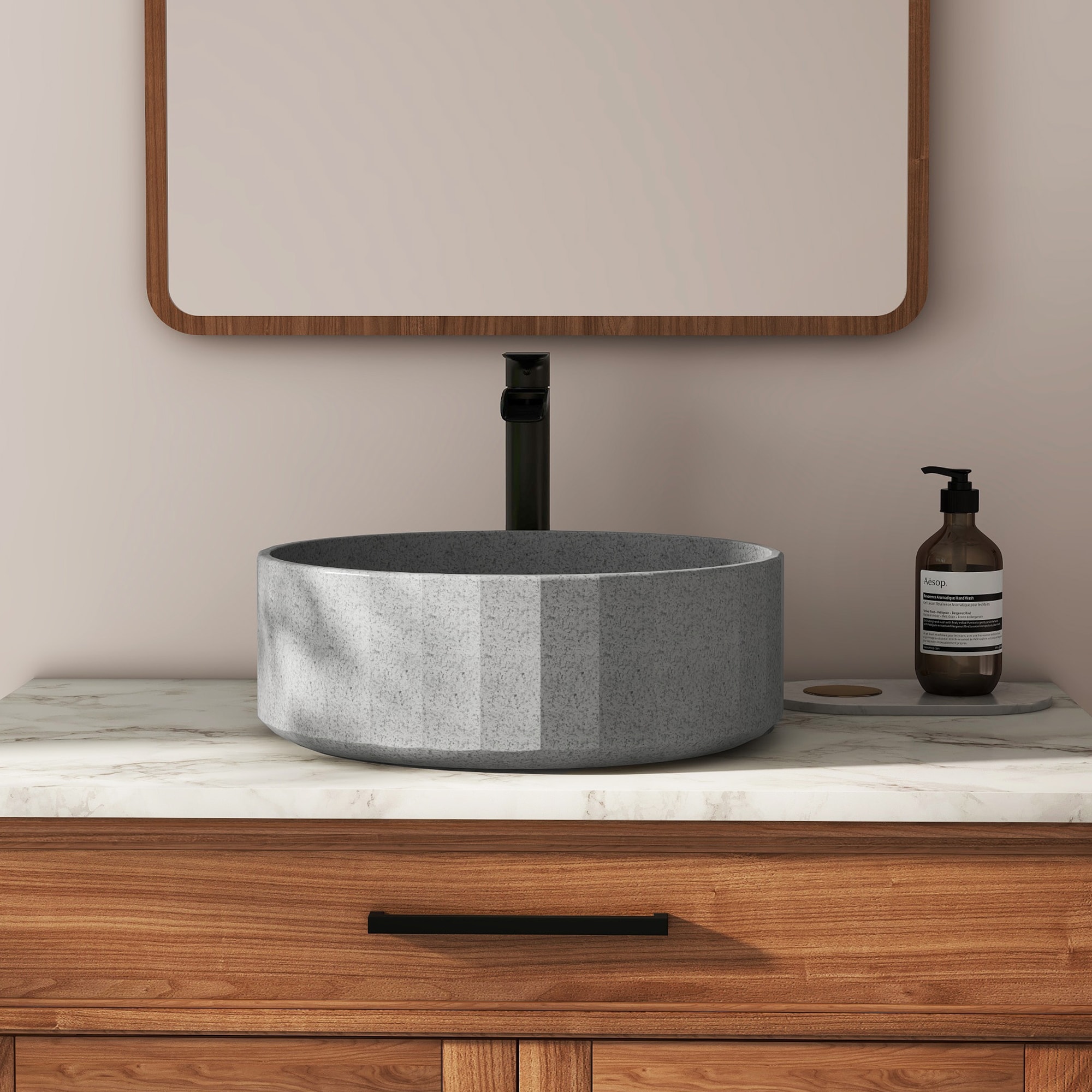 CASAINC CA-VS1002-MB Bath-Sink - View #4