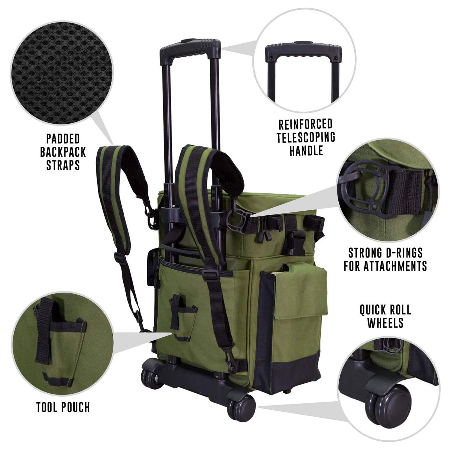 Tackle box backpack online chair