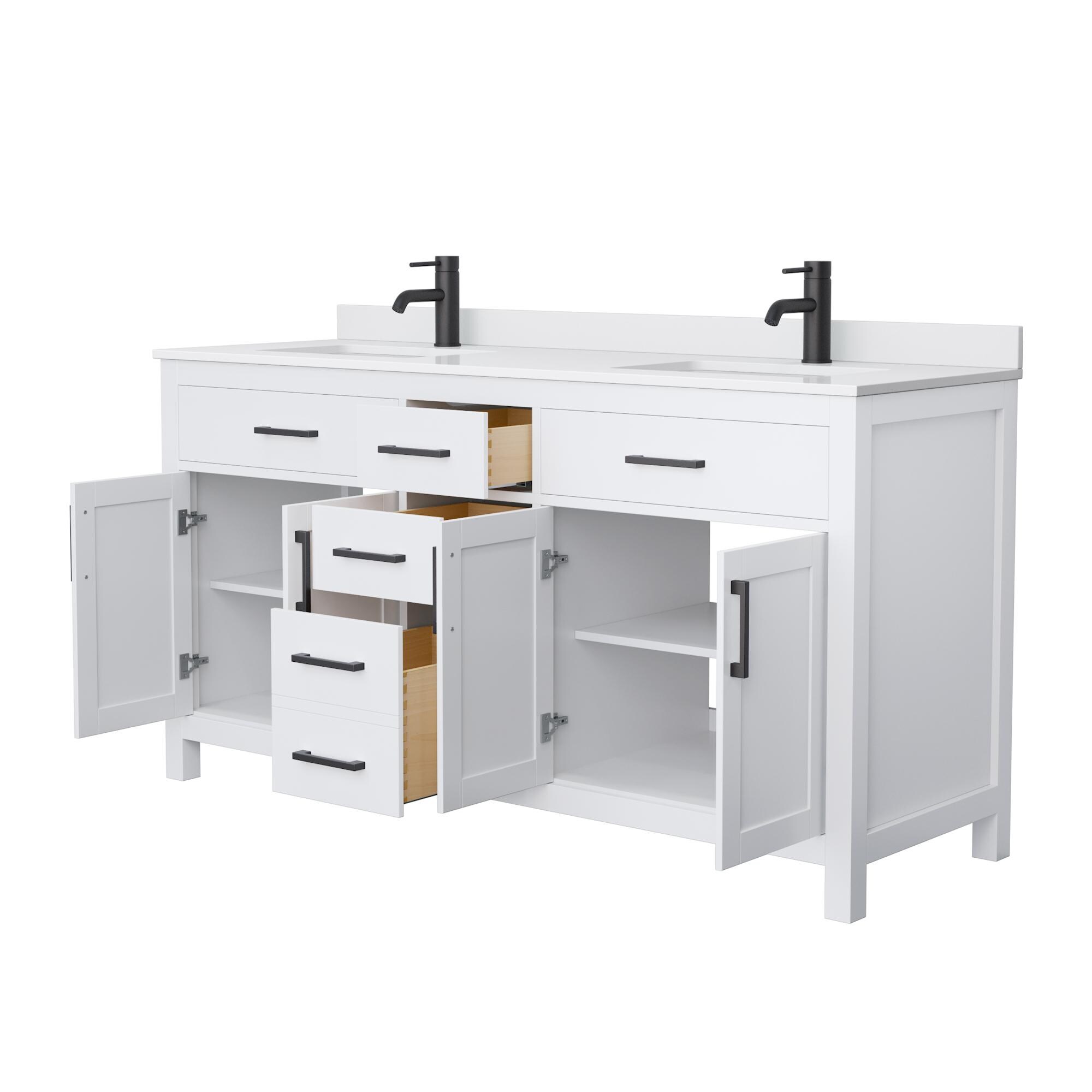 Wyndham Collection WCG242466DWBWCUNSMXX Bath-Vanity-Combo - View #3