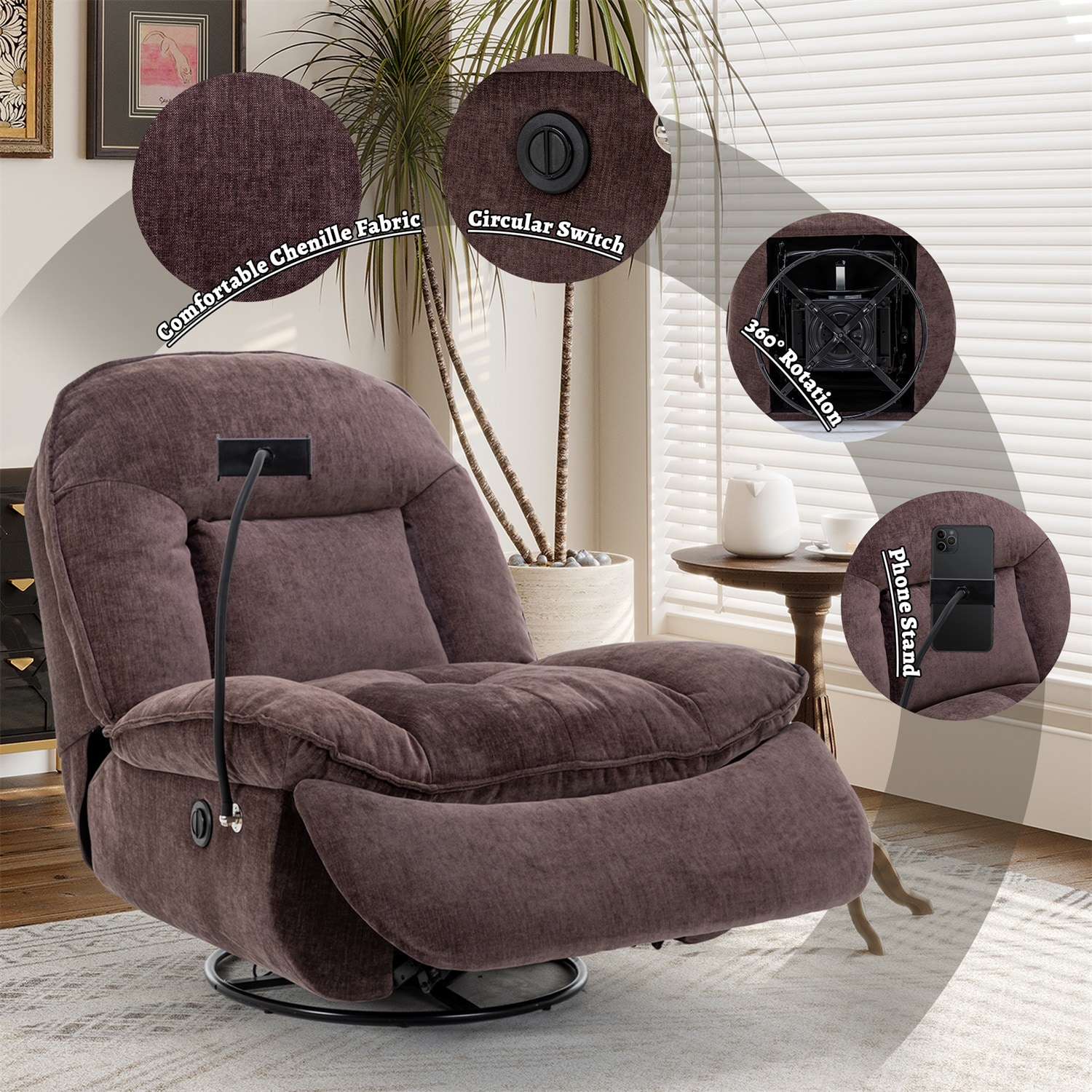 Mondawe MO-QN8050-BR recliners - View #6