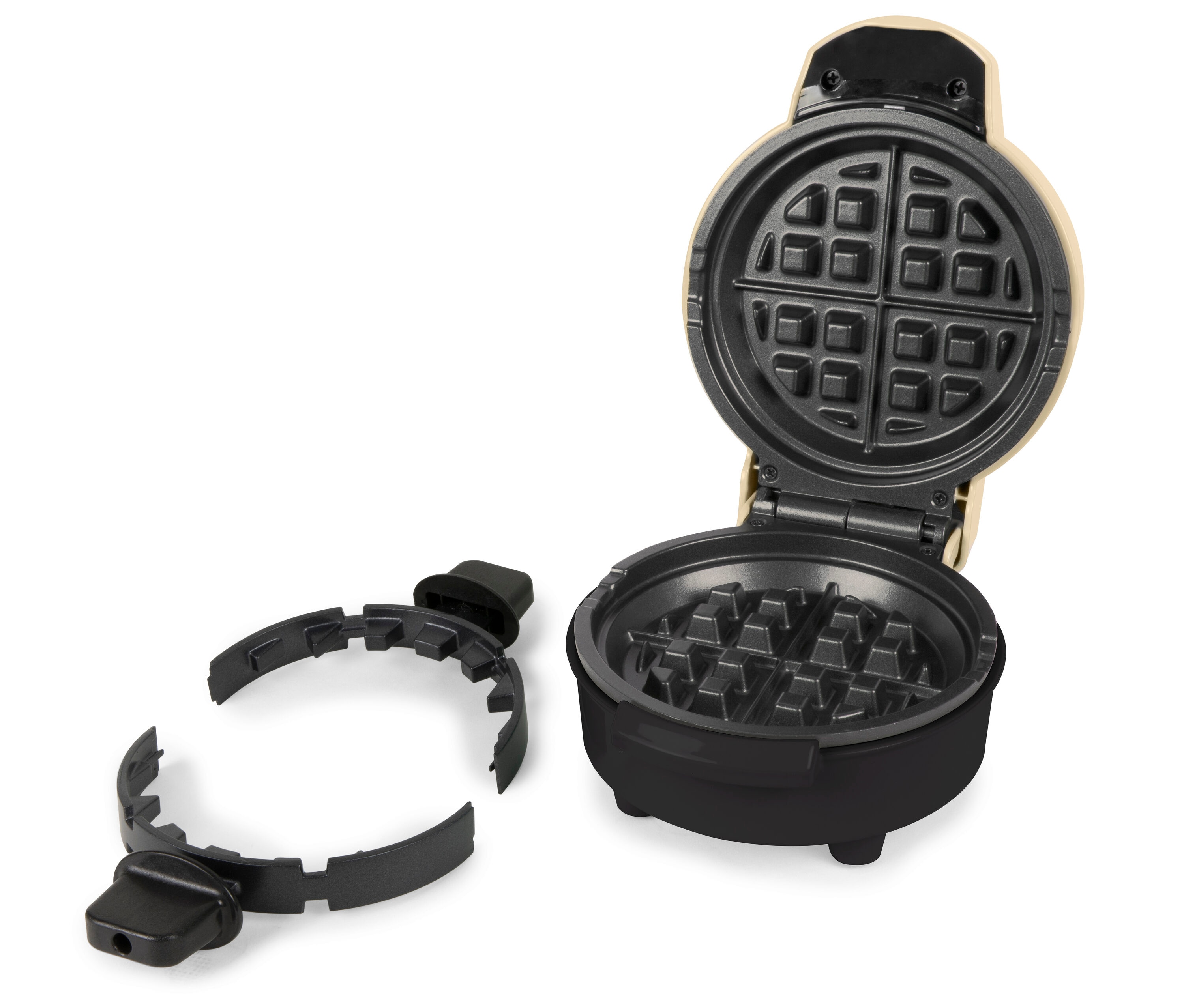 Nostalgia Round Mini Flippable Waffle Maker in the Waffle Makers department  at