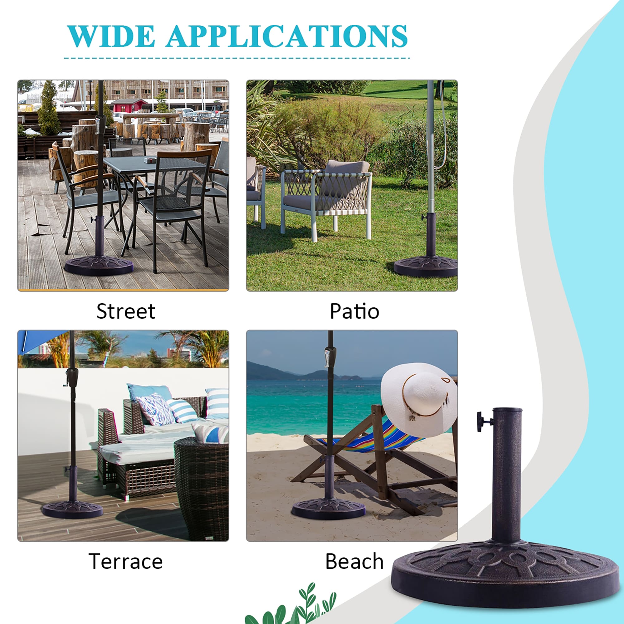 BABOOM BOM-2262-CO Umbrella-Bases - View #7
