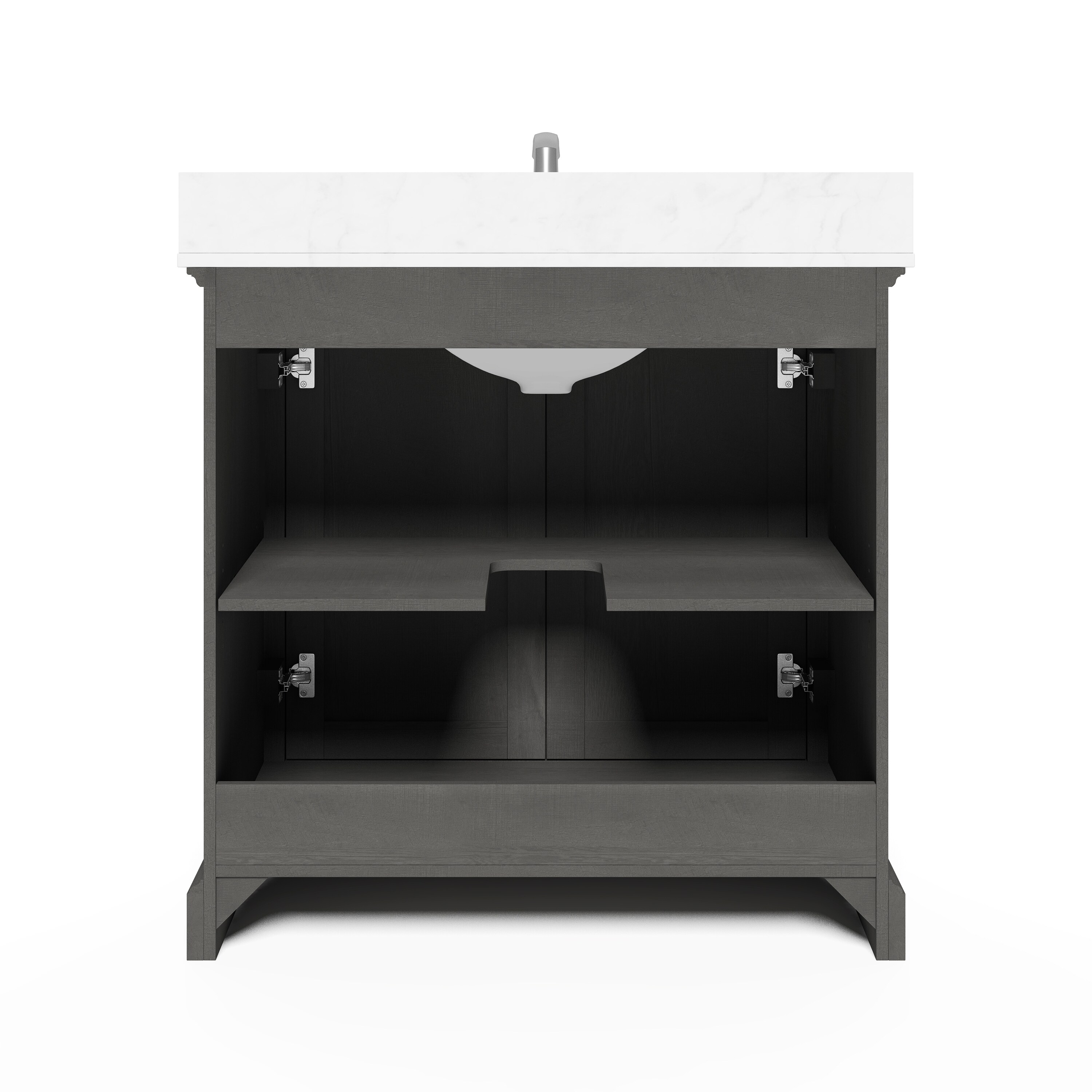 allen + roth LWSJ36VBR Bath-Vanity-Combo - View #12