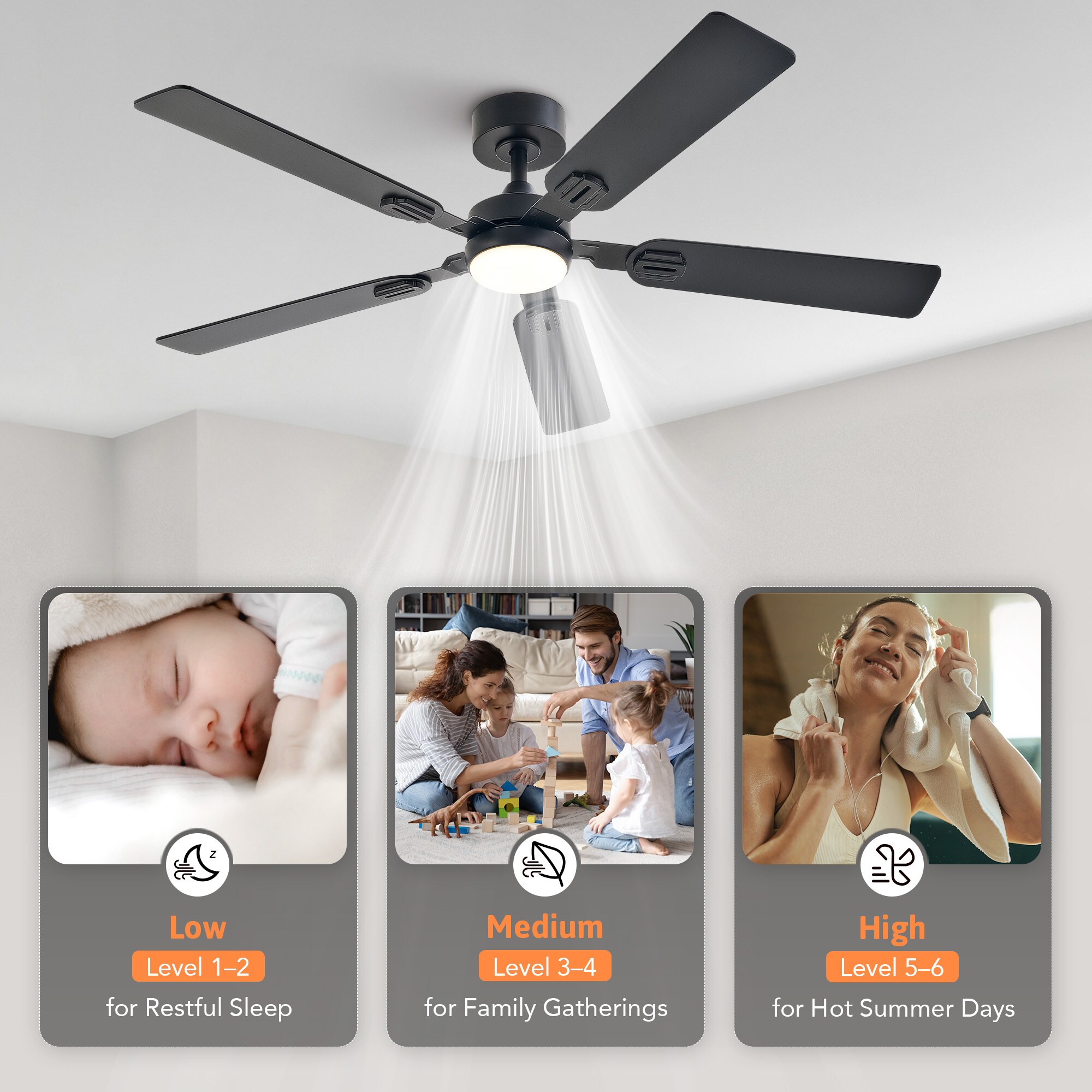 CO-Z CFN-1318-BK Ceiling-Fans - View #7