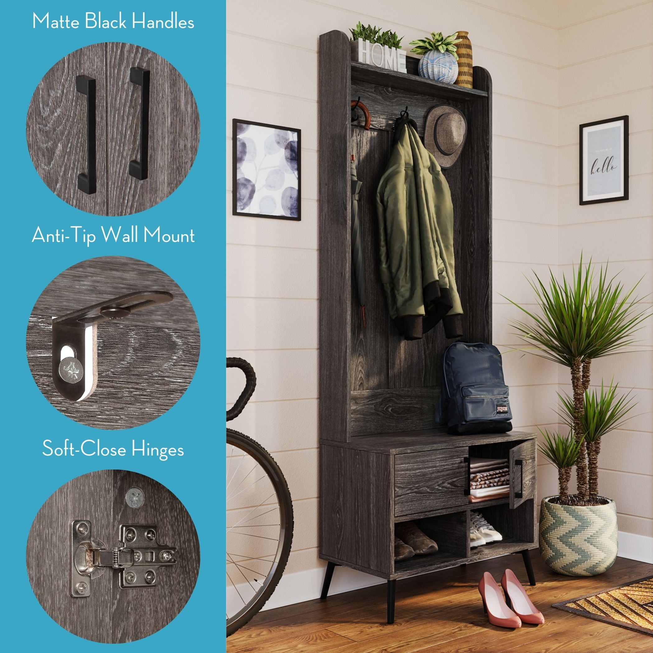 RiverRidge 16-029 Coatrack-Stands-Pedestals - View #5