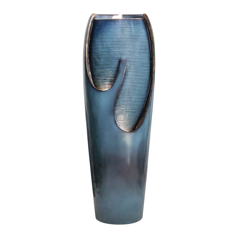 Watnature GPF230030 38.7-in H Concrete Electric Powered Outdoor Fountain Statue Pump Included