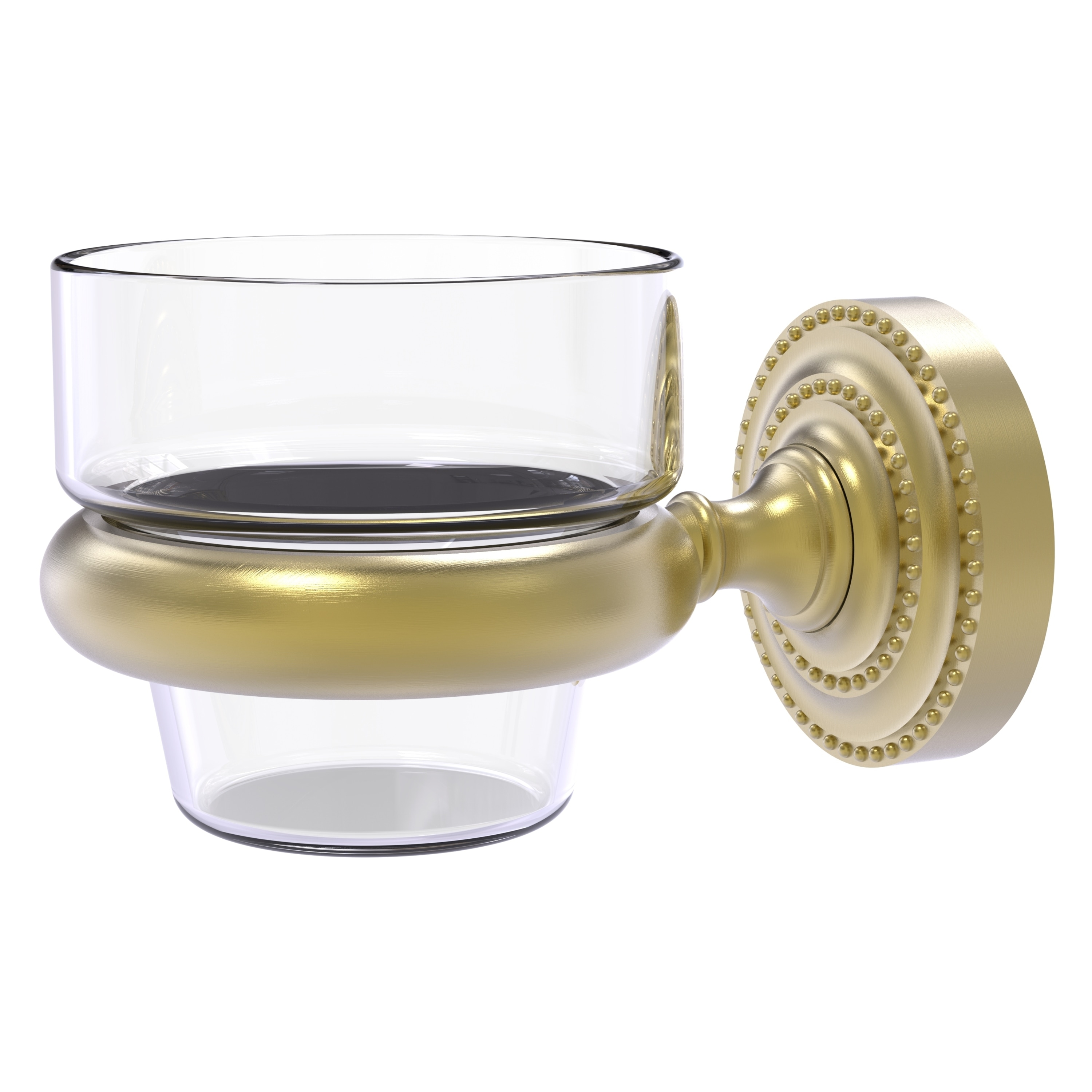 Allied Brass DT-64-SBR 1 Candle Dottingham Metal Votive Candle Holder