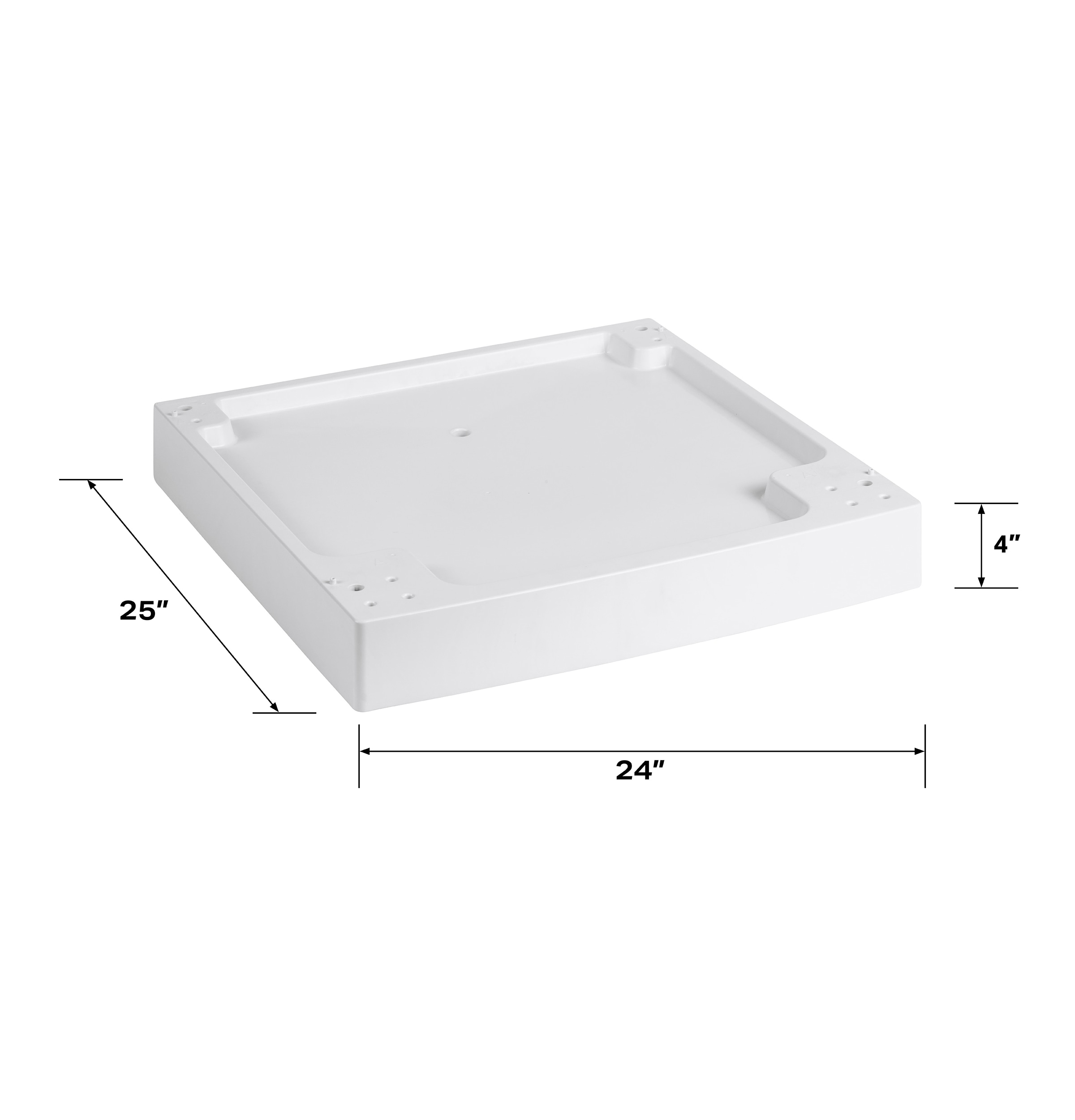 GE GAF140SSNWW Laundry-Pedestals - View #5