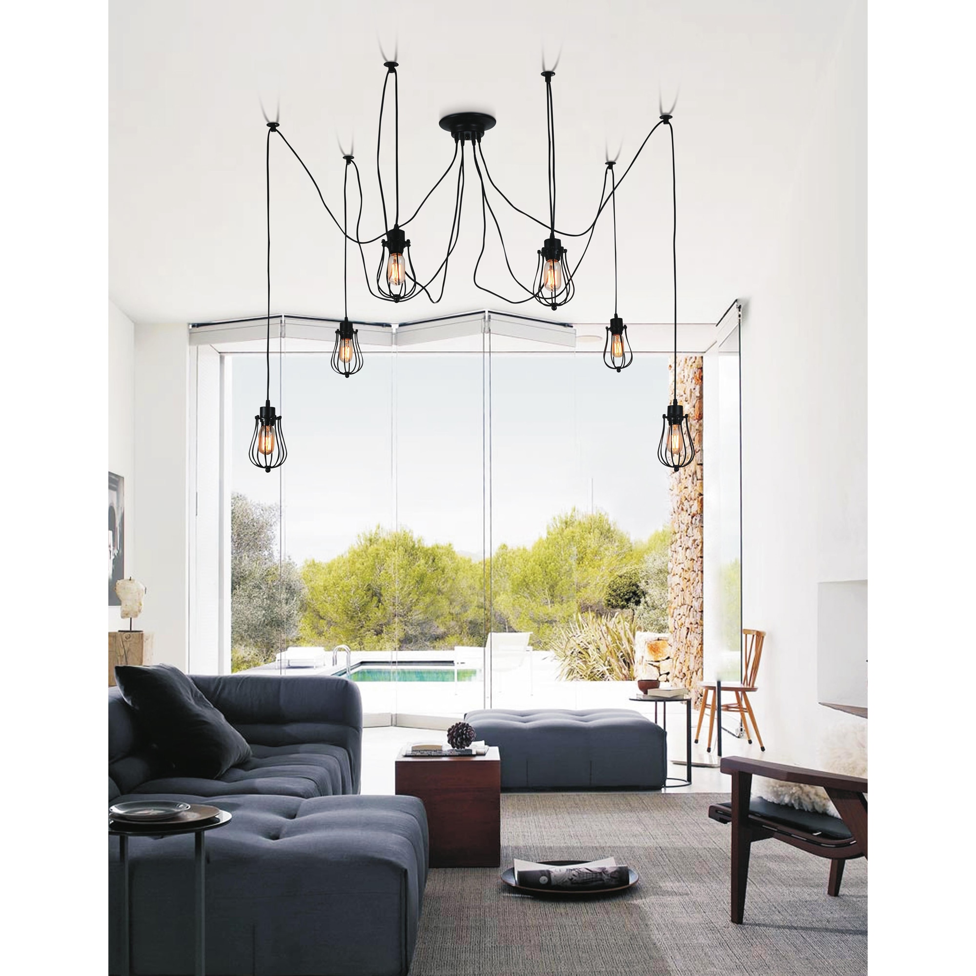 CWI Lighting 9610P28-6-101 Pendant-Lights - View #4