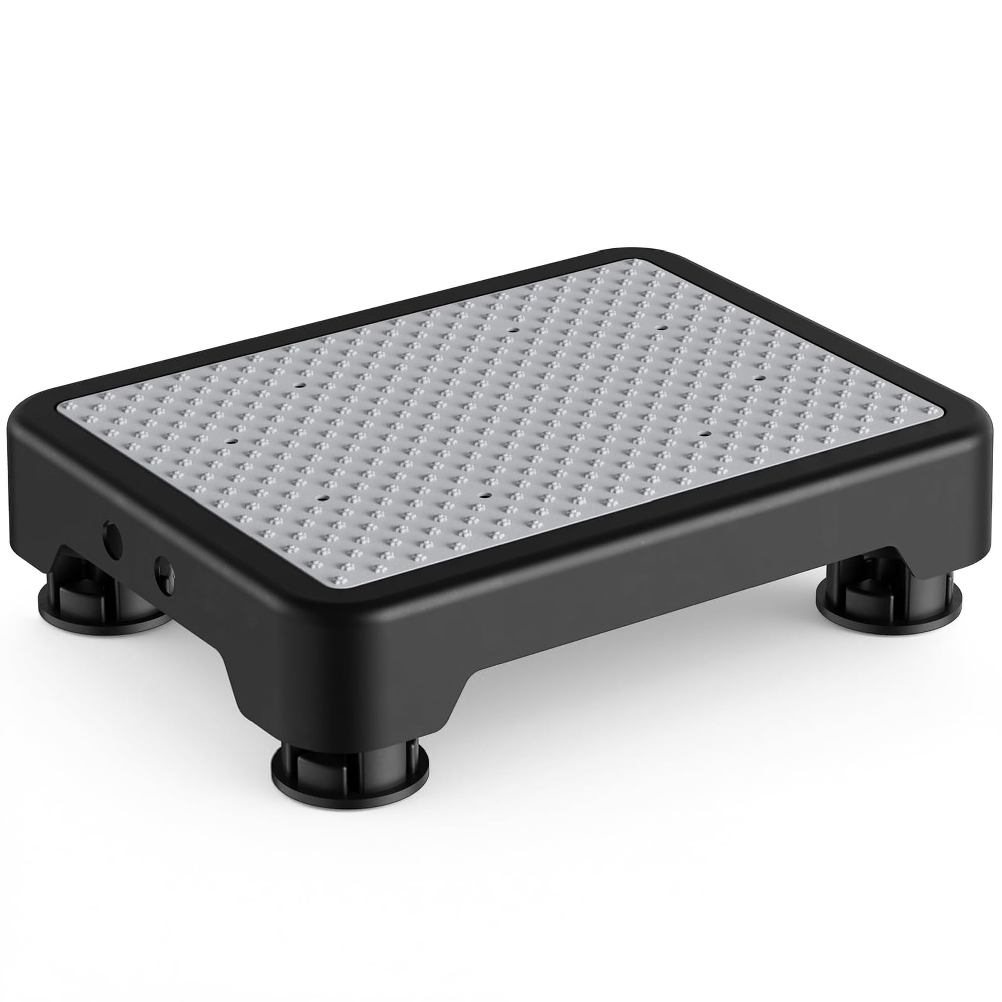 Wudkey 550lbs Capacity Step Stool for Adults Black Gray
