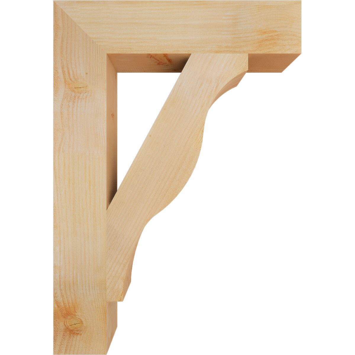 Ekena Millwork BKT06X28X40FST05RDF Exterior-Brackets-Braces - View #3