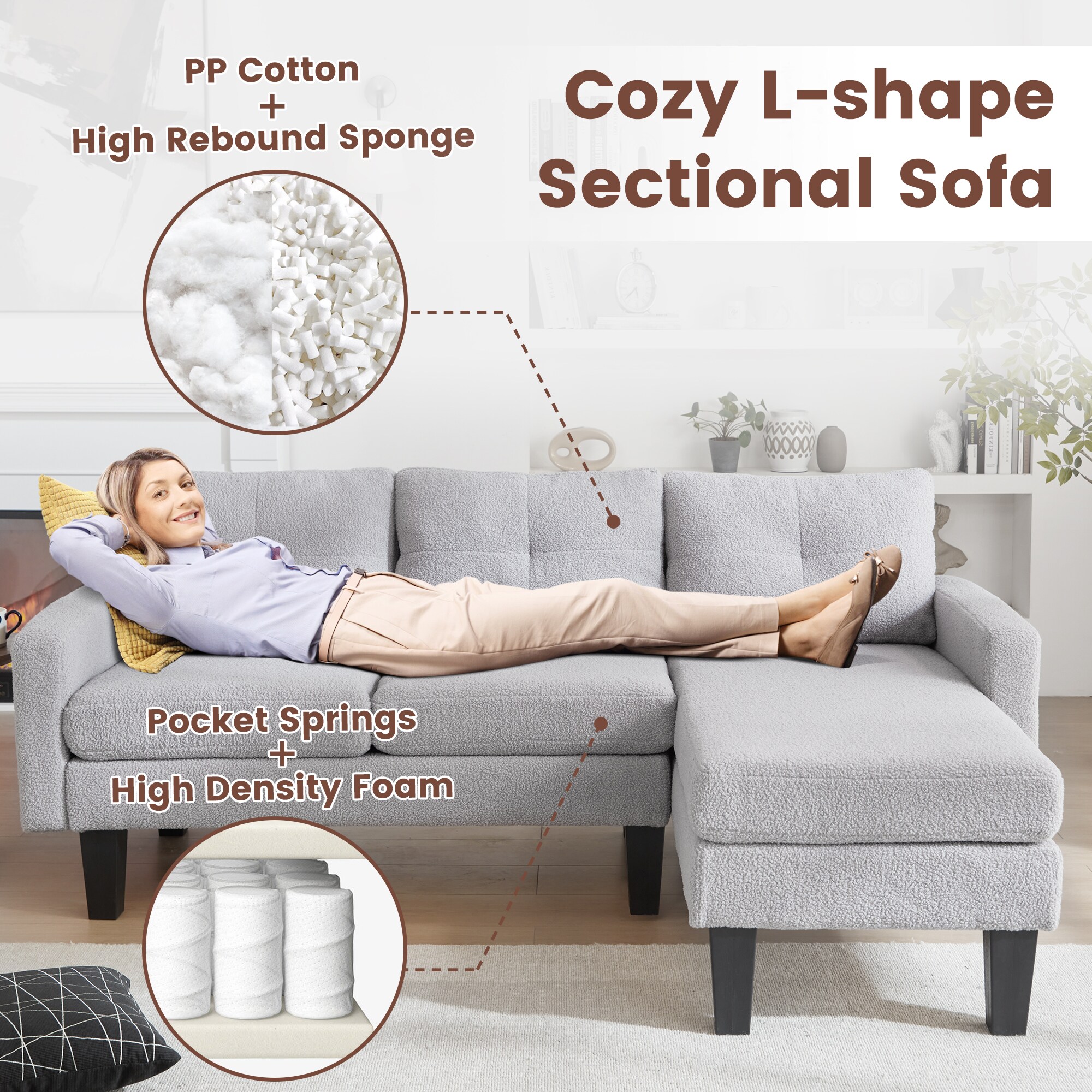 Ovios OLCK930-R Sofas-Loveseats - View #3
