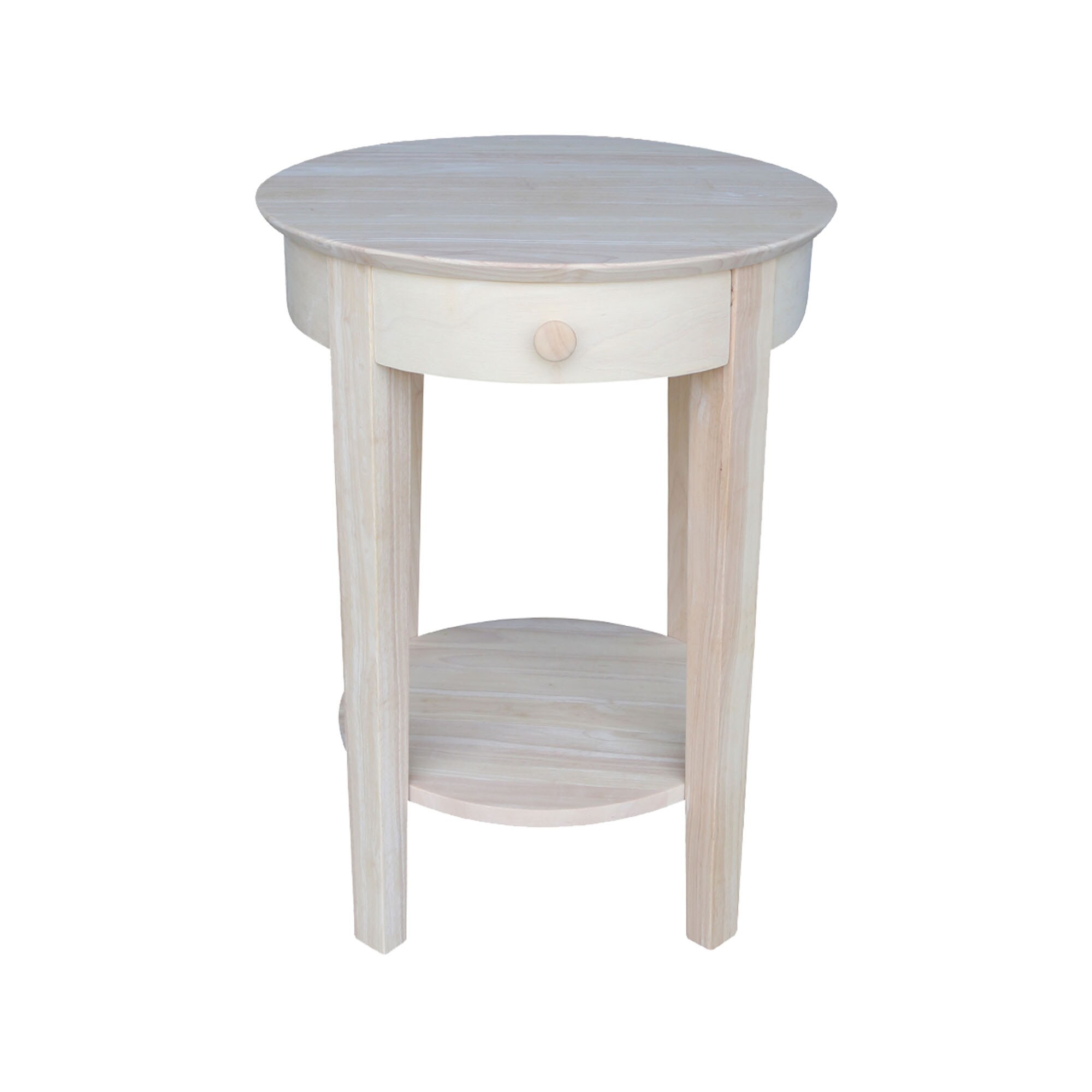 international concepts cambria round end table