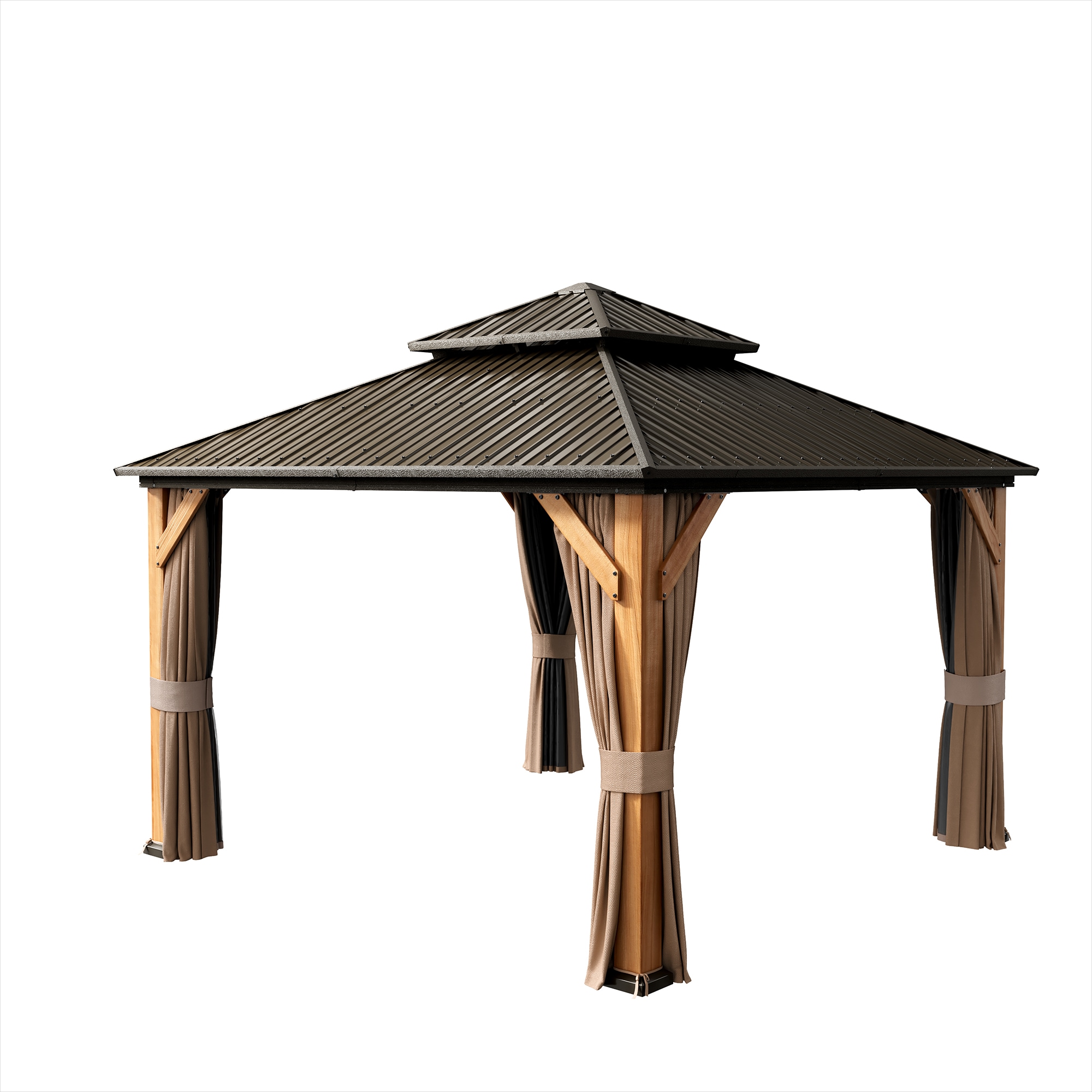 Dimakai DK-0605LC1679 Wood-Resin-Gazebos - View #11