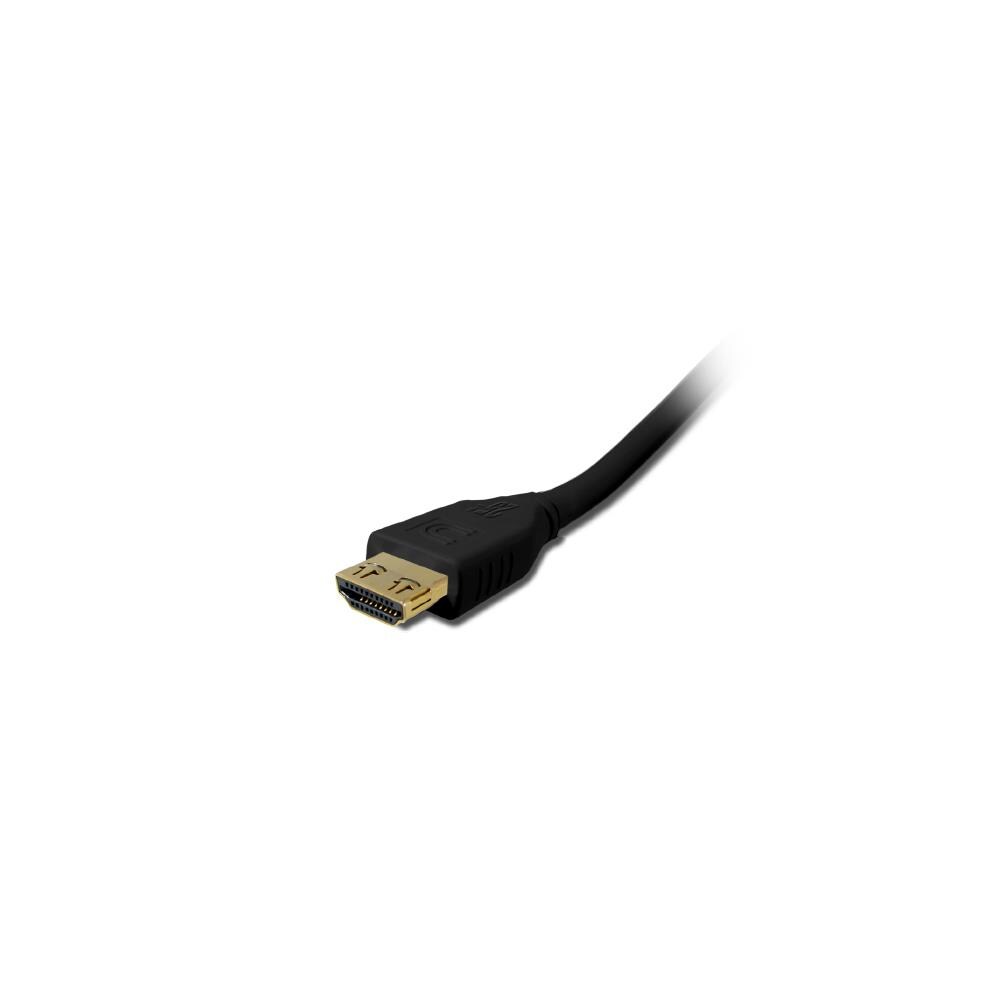 Comprehensive CMP08192  HD-HD-18INPROBLK Pro AV-IT High Speed HDMI Cable with ProGrip, SureLength, CL3- Jet Black 1.5 ft.