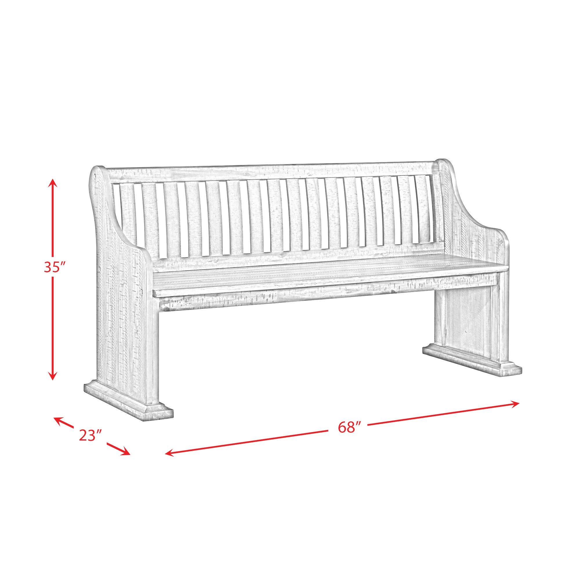 Picket House Furnishings DST700SB6PC Dining-Sets - View #11