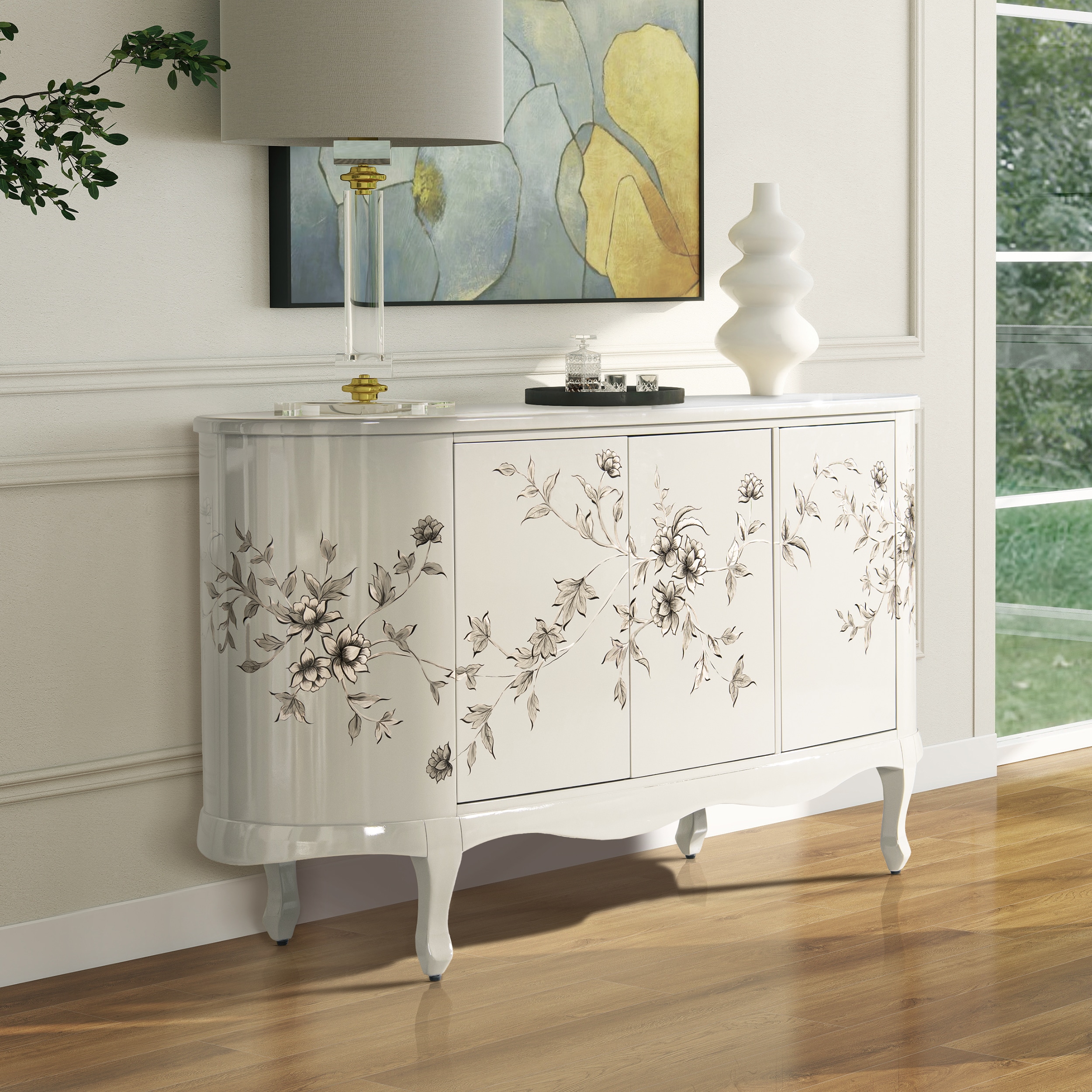Jennifer Taylor Home LCBG87770 Dining-Kitchen-Storarge - View #3
