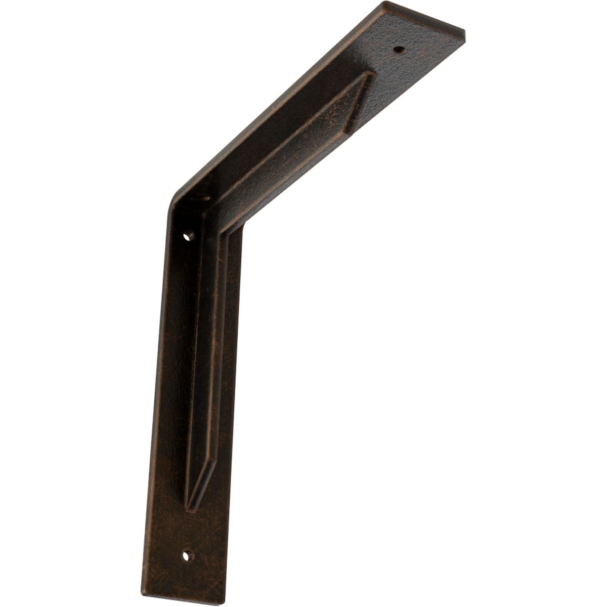 Ekena Millwork BKTM02X10X10STABZ Stockport 10-in x 2-in x 10-in Antique bronze Steel Mounting bracket