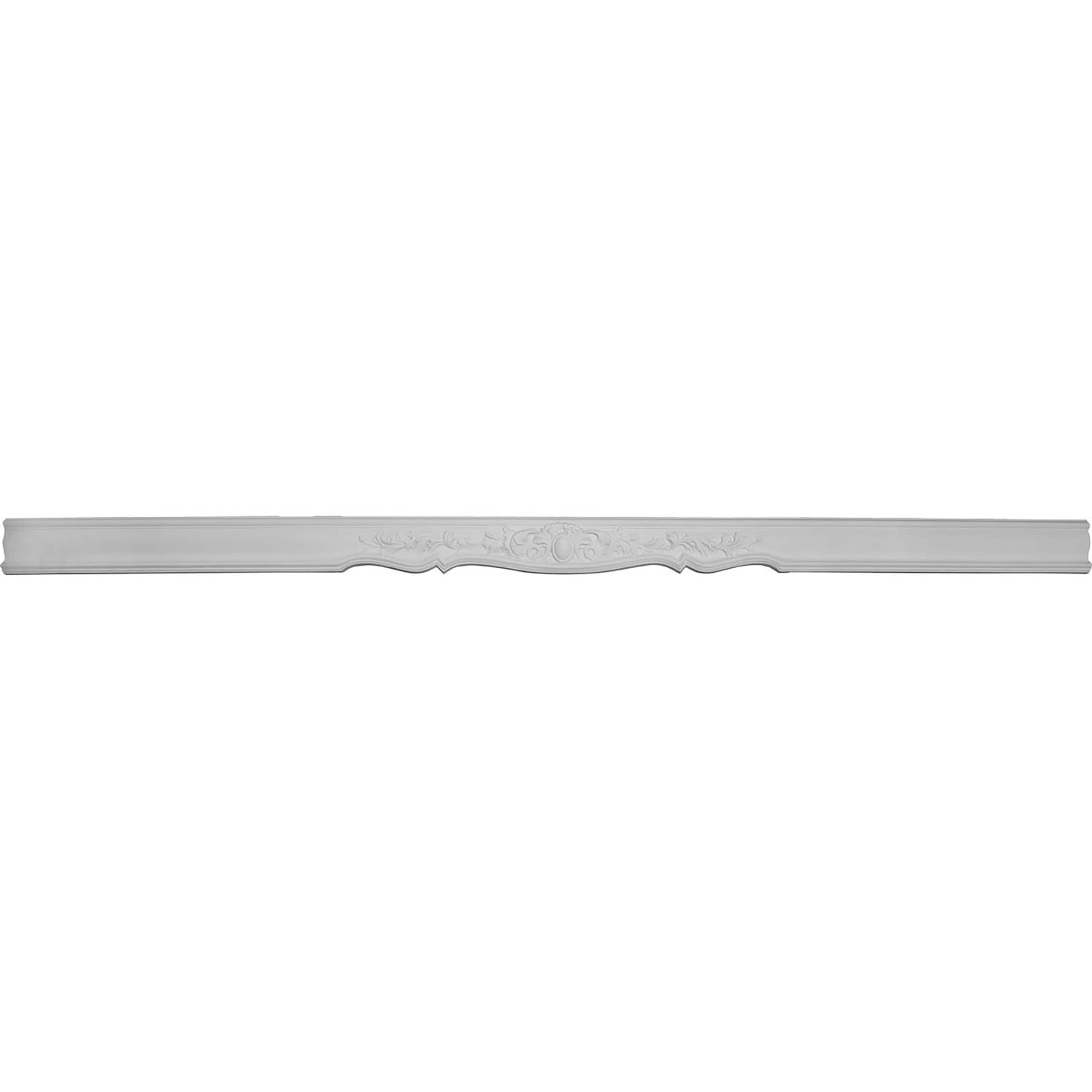 Ekena Millwork CAS04X02BR-CASE-12 1-1/2-in x 5-in x 7-ft 10-1/2-in Primed Polyurethane 1 Casing 12 -Pack