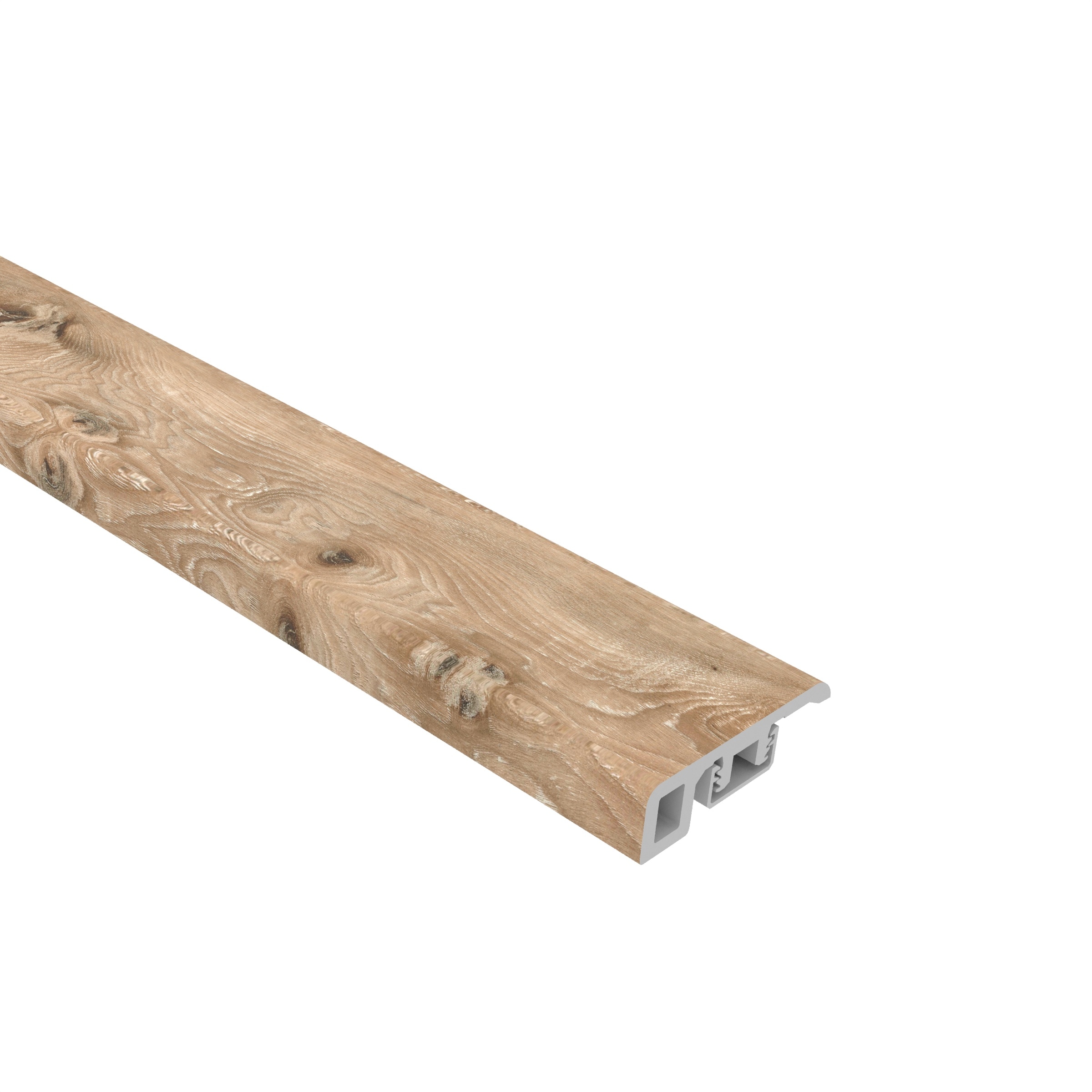 CALI 7904201418 Aqua Tough Premium Seaboard Oak 0.33-in T x 1.4-in W x 72.83-in L Vinyl Threshold