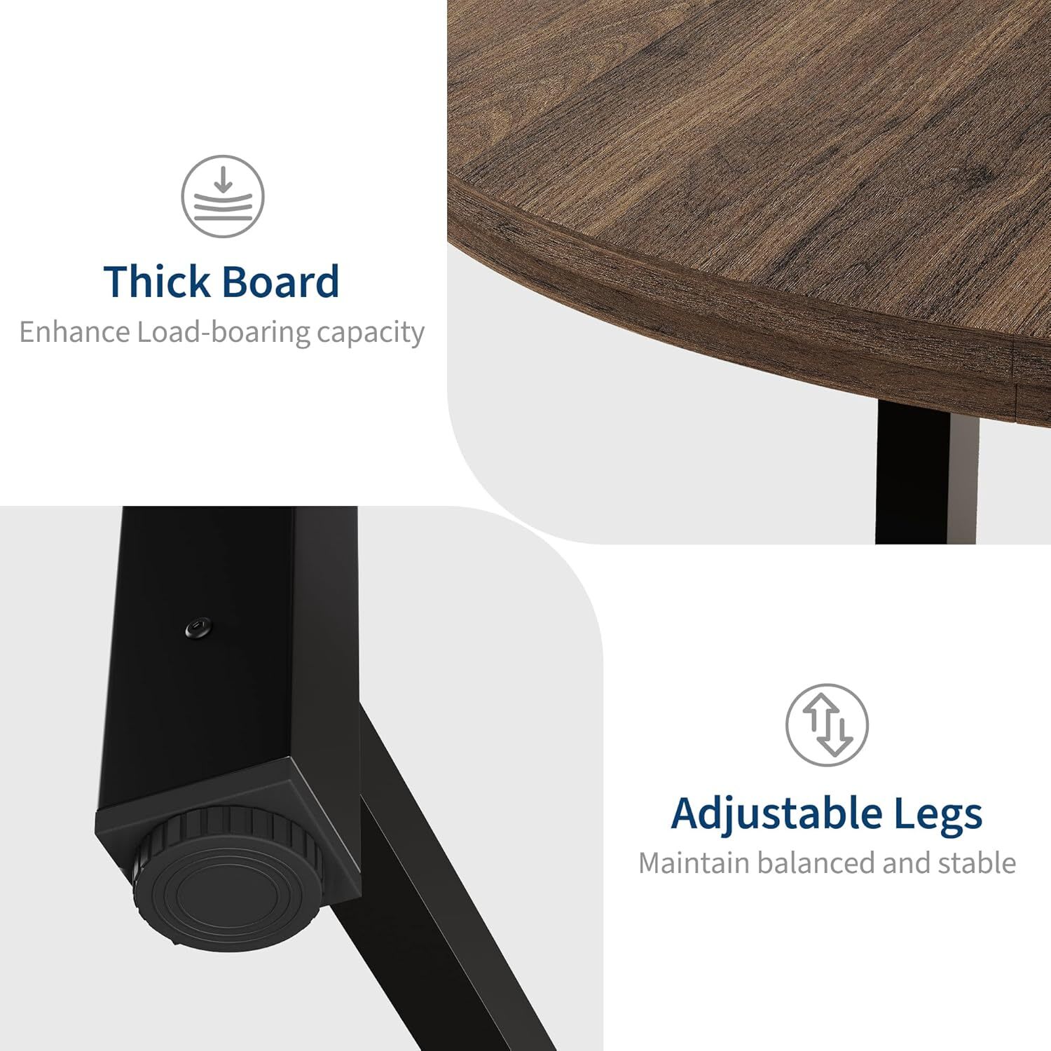 WhizMax PHK-34J9NKBK-HF Dining-Tables - View #4