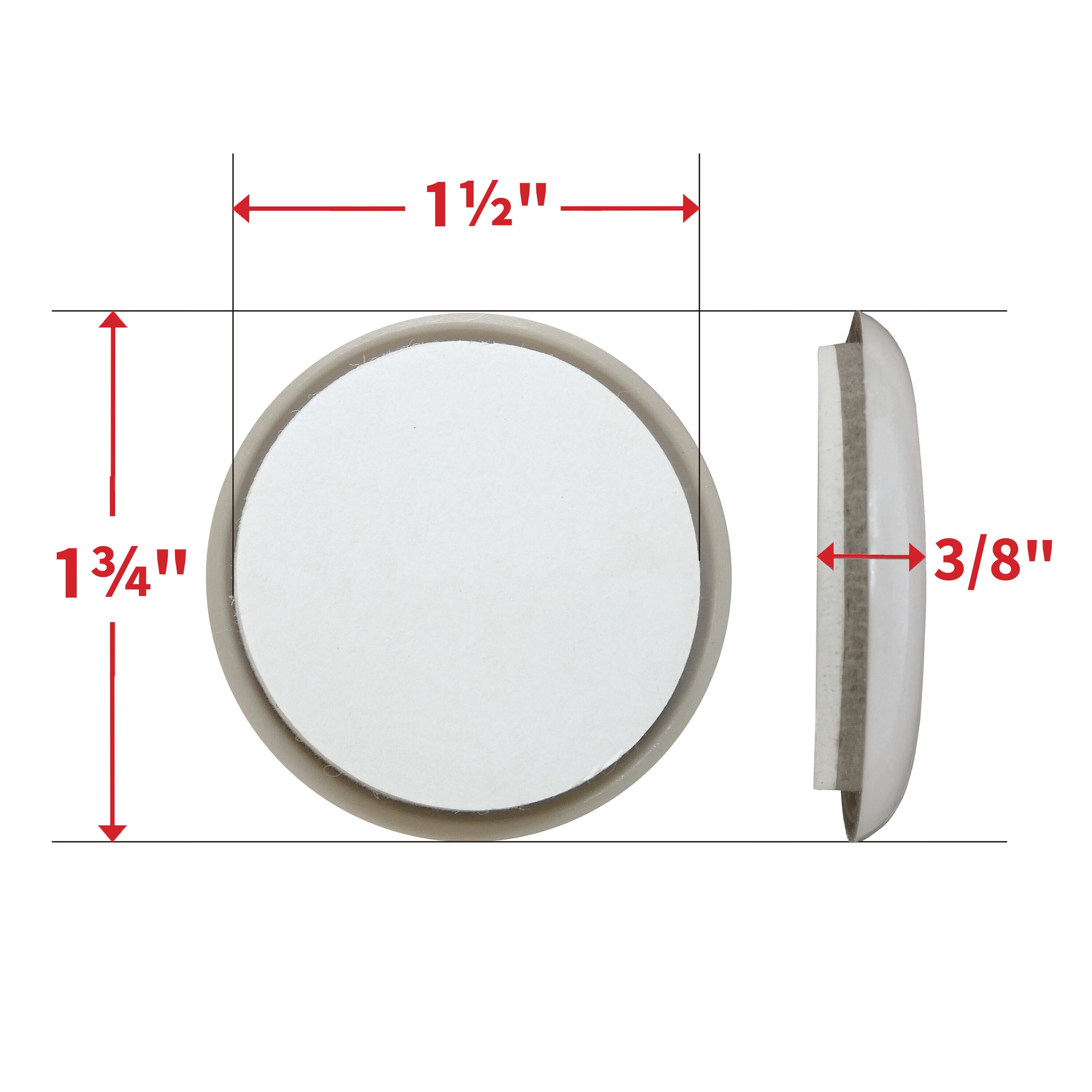 RELIABILT 4700324RB Super-Sliders - View #3