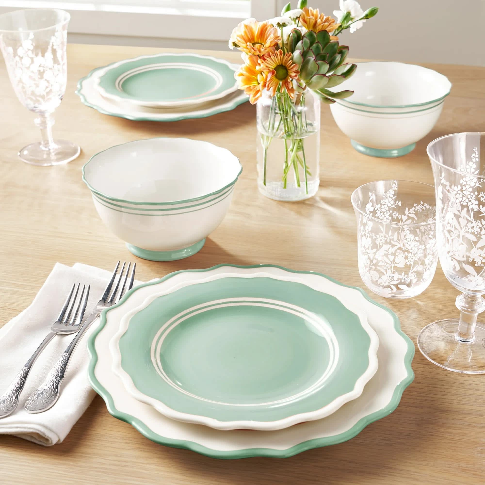 Vintage 14940161487BLUE dinnerware - View #2