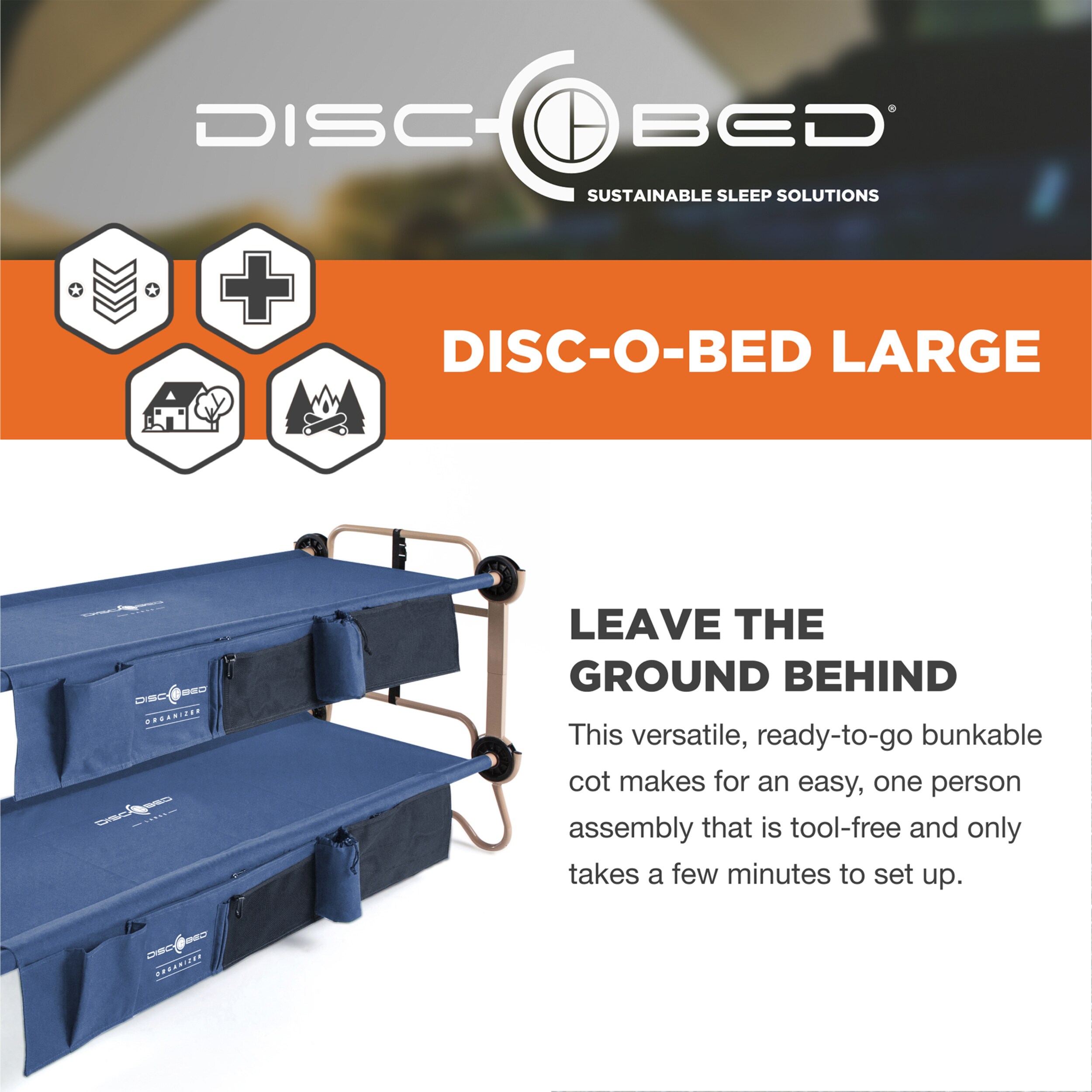 Disc-O-Bed 89532 cots - View #2