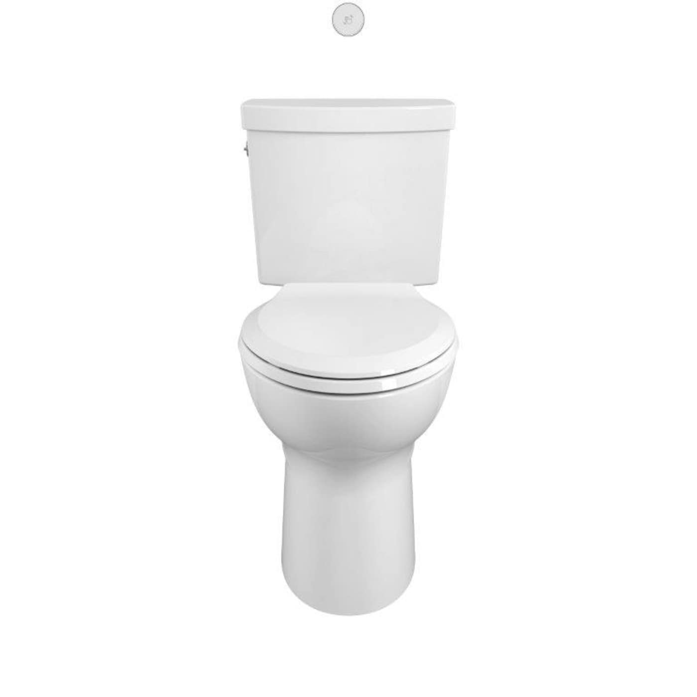 White Touchless Flush Elongated Chair Height 2-piece WaterSense Soft Close Toilet 12-in Rough-In 1.28-GPF | - American Standard 780AA709.020
