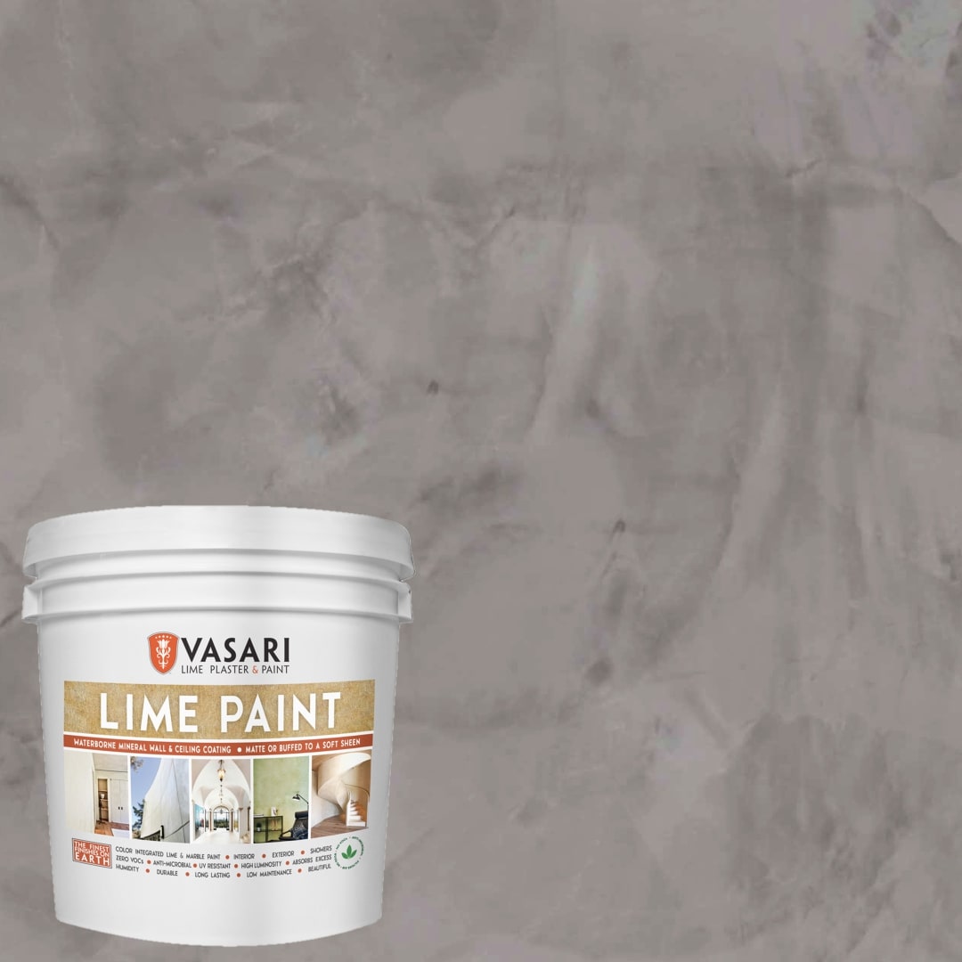 LIME PAINT - 1 QUART  Vasari Lime Plaster & Paint