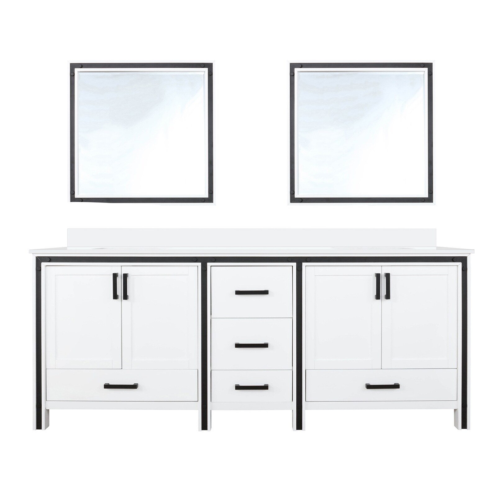 Lexora LZV352280SAJSM30 Bath-Vanity-Combo - View #2