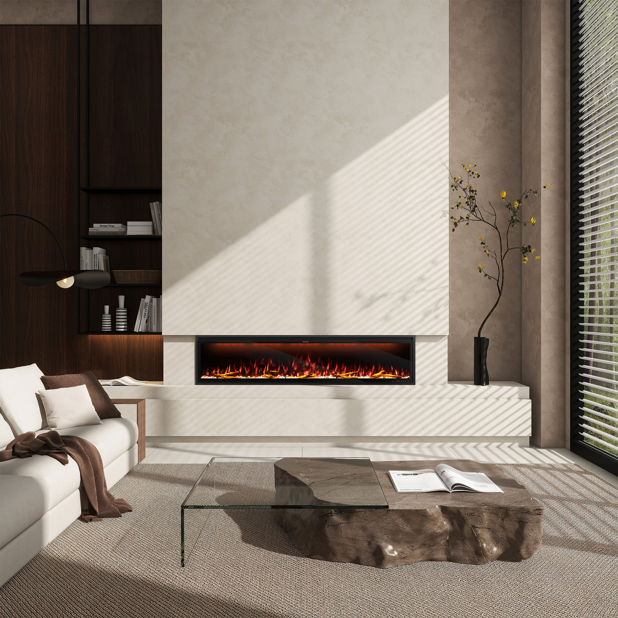 Clihome CL-BI74Z Electric-Fireplaces - View #2