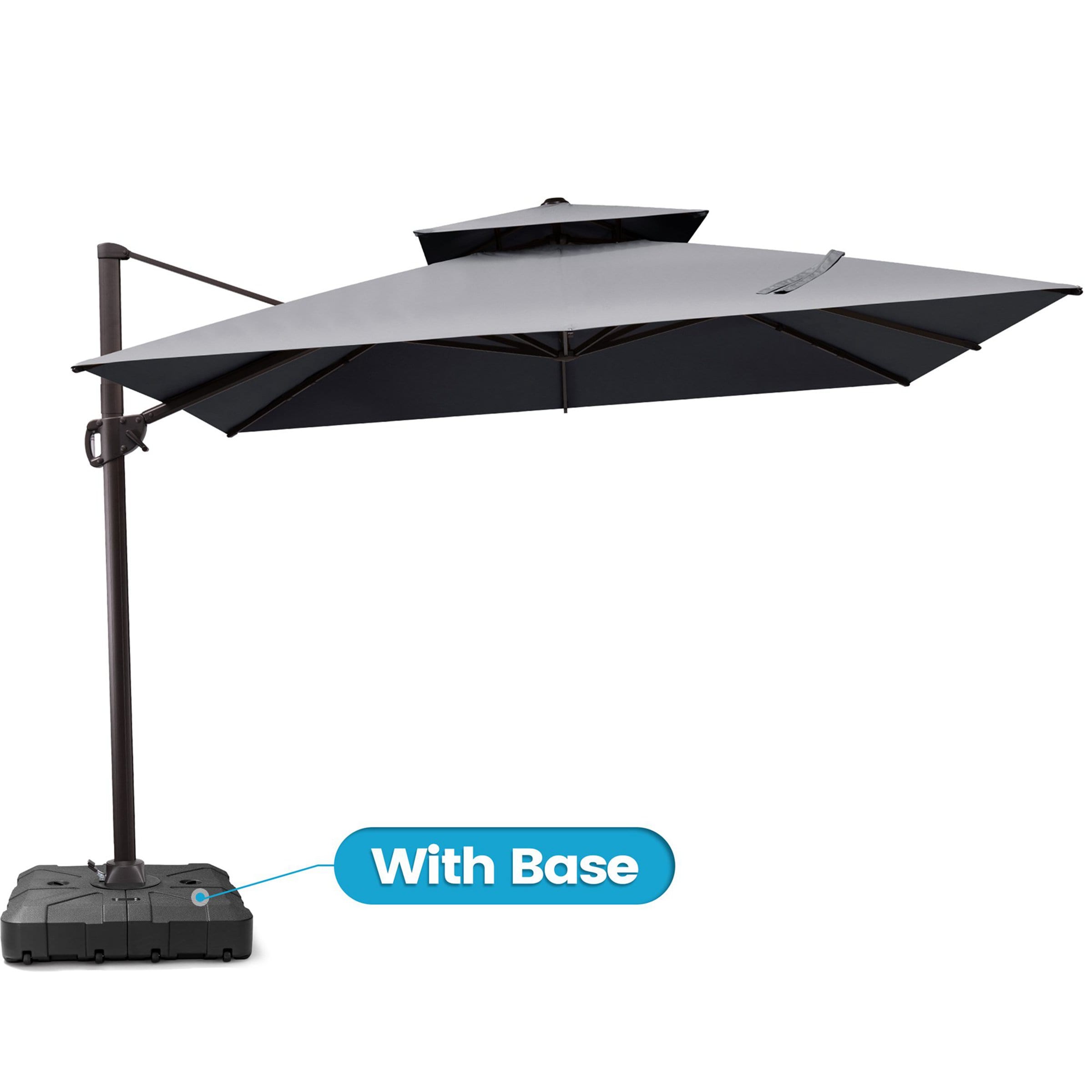 Crestlive Products CL-PU057DGY-UB008BLK Umbrellas-2 - View #2