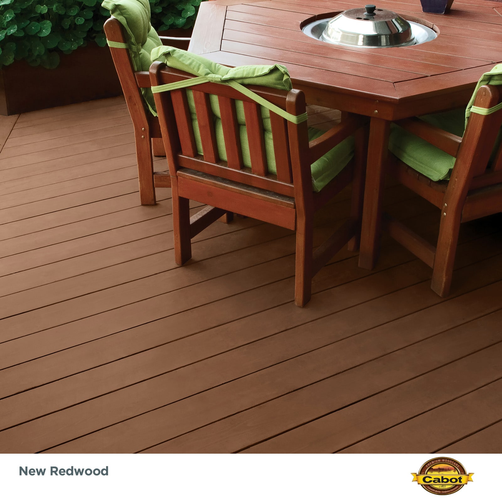 Cabot New Redwood Solid Exterior Wood Stain and Sealer (1-quart